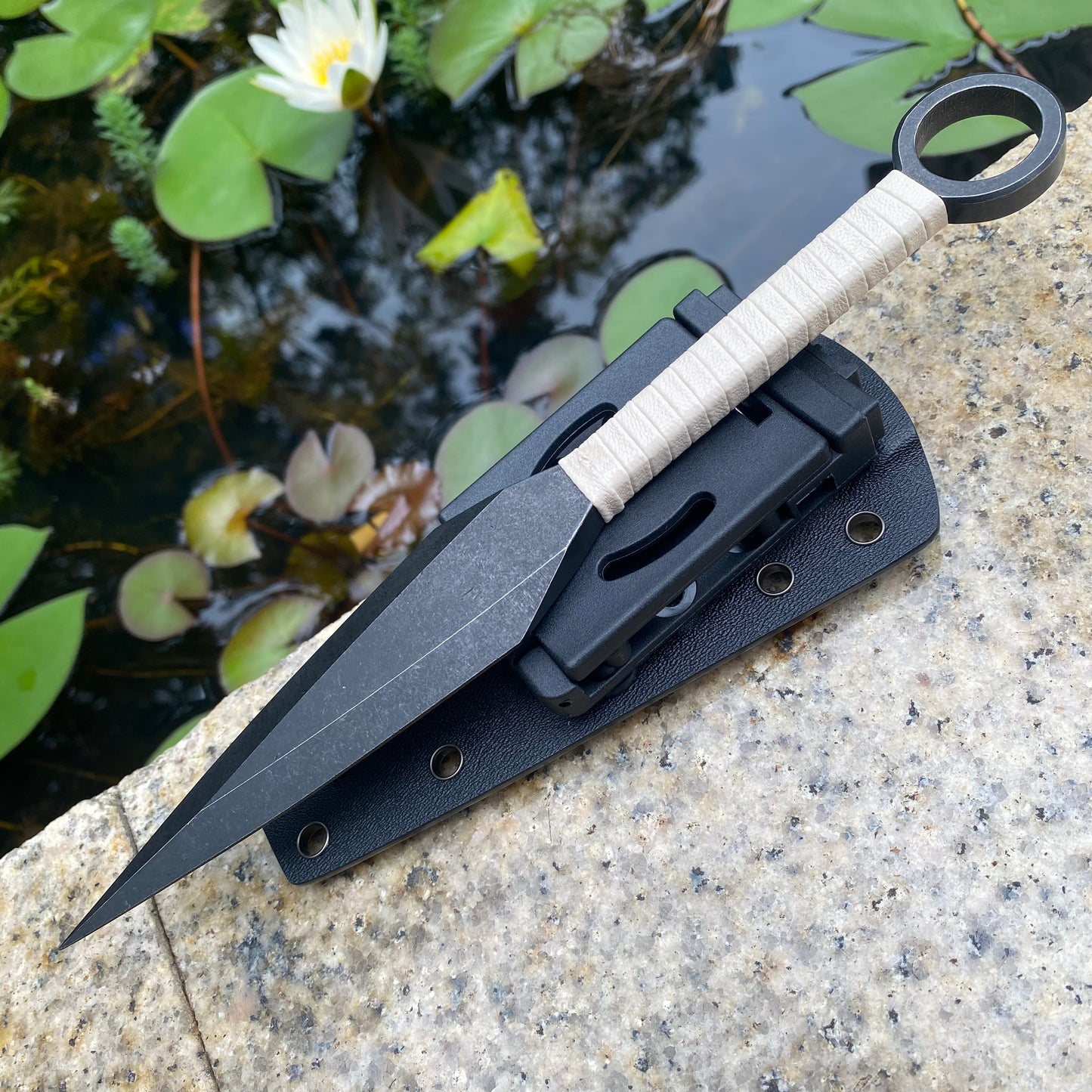 Hand-Forged TF2 Conniver's Kunai Steel Replica