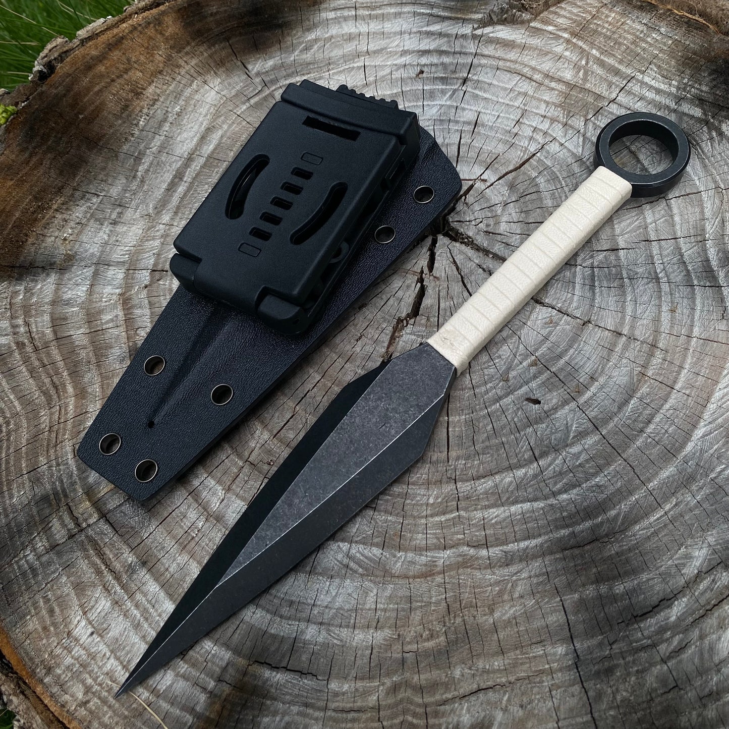 Hand-Forged TF2 Conniver's Kunai Steel Replica