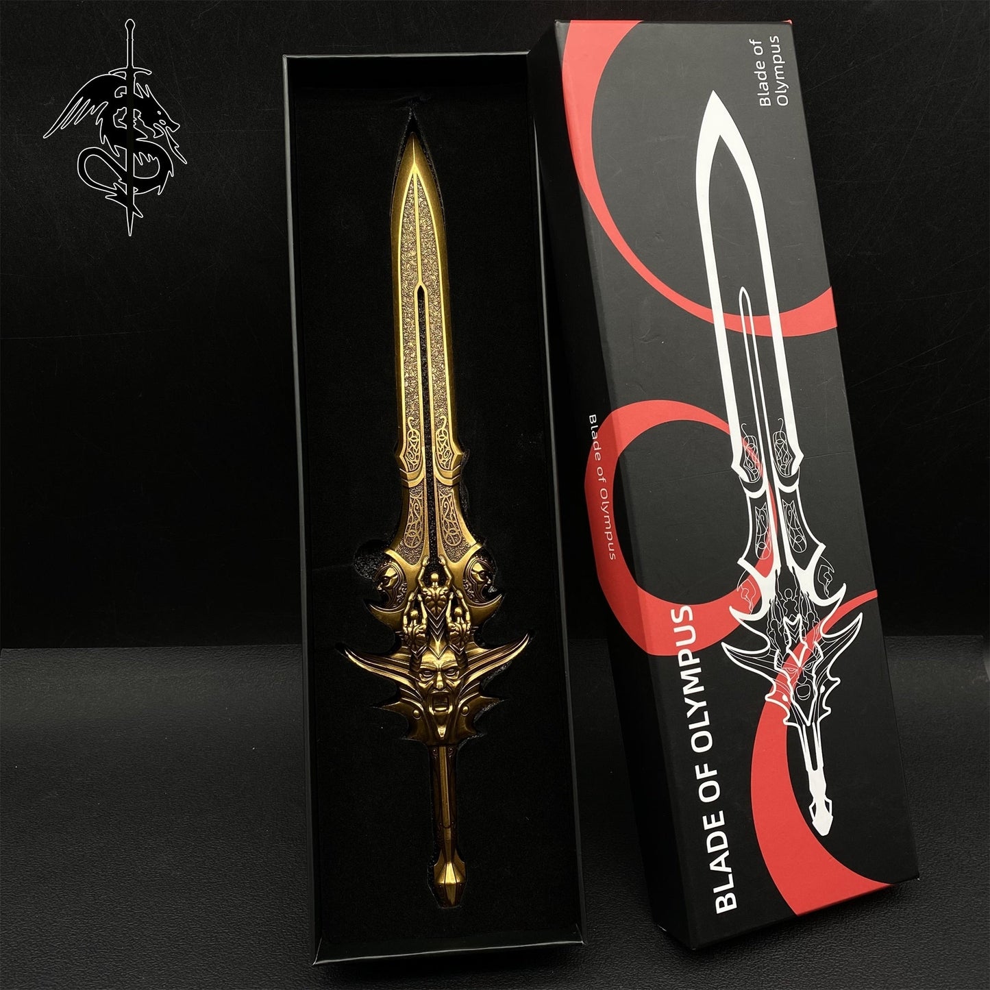 Blade Of Olympus 11.8'' Metal Replica 2 In 1 Pack