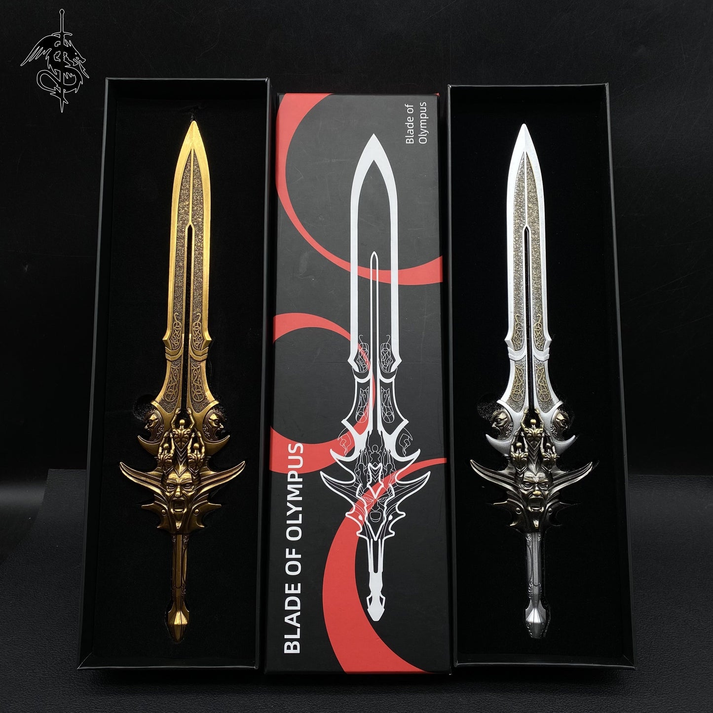 Blade Of Olympus 11.8'' Metal Replica 2 In 1 Pack