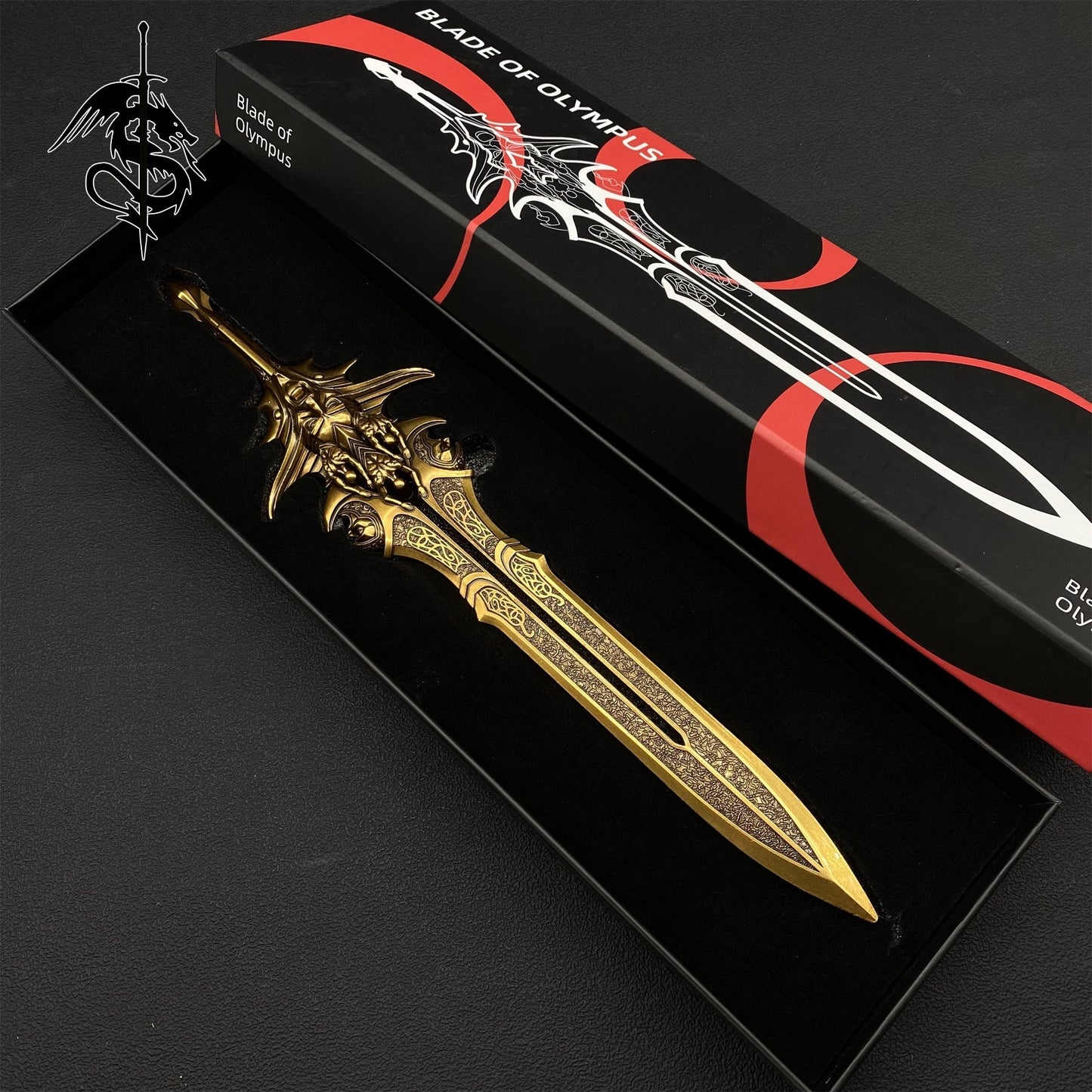 Blade Of Olympus 11.8'' Metal Replica 2 In 1 Pack