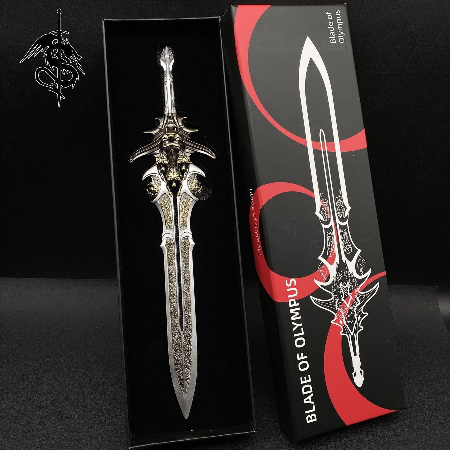 Blade Of Olympus 11.8'' Metal Replica 2 In 1 Pack