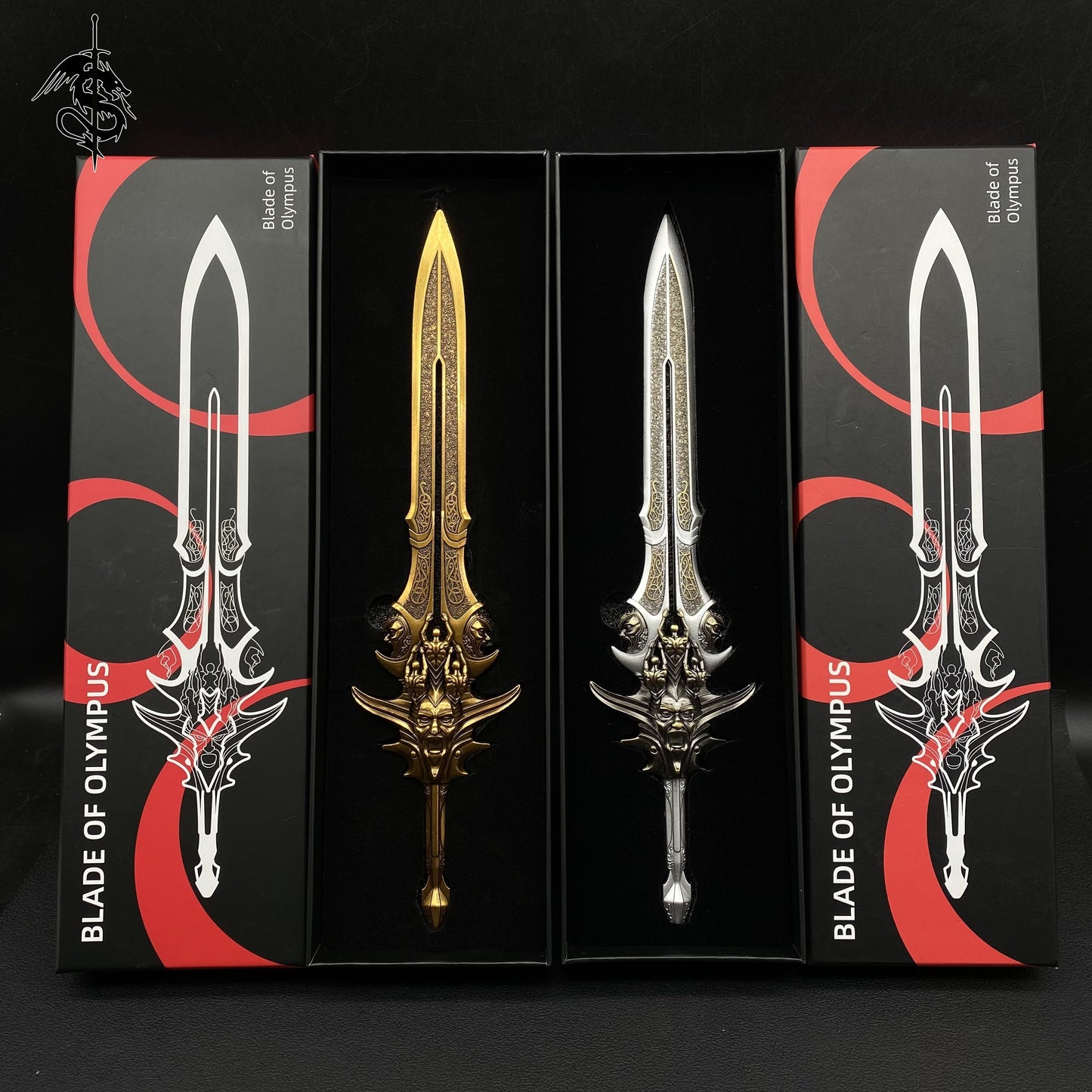 Blade Of Olympus 11.8'' Metal Replica 2 In 1 Pack