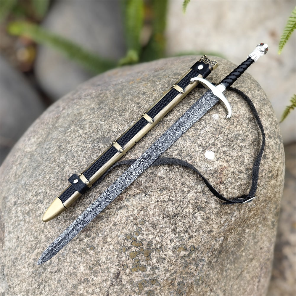 Longclaw Sword Jon Long Claw Sword Miniature Small Sword Replica