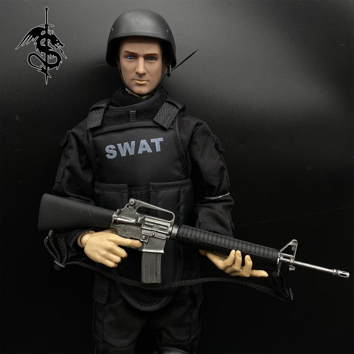 One-Sixth M16A2 Miniature Figure Rifle Mini Scale