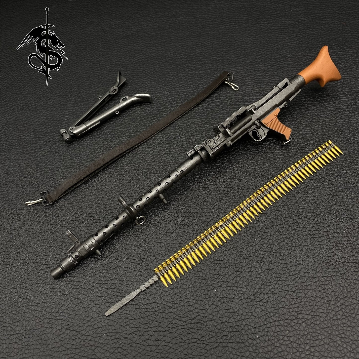 MG34 Light Machine One-Sixth Figure Gun Military Hobby Lover Gift