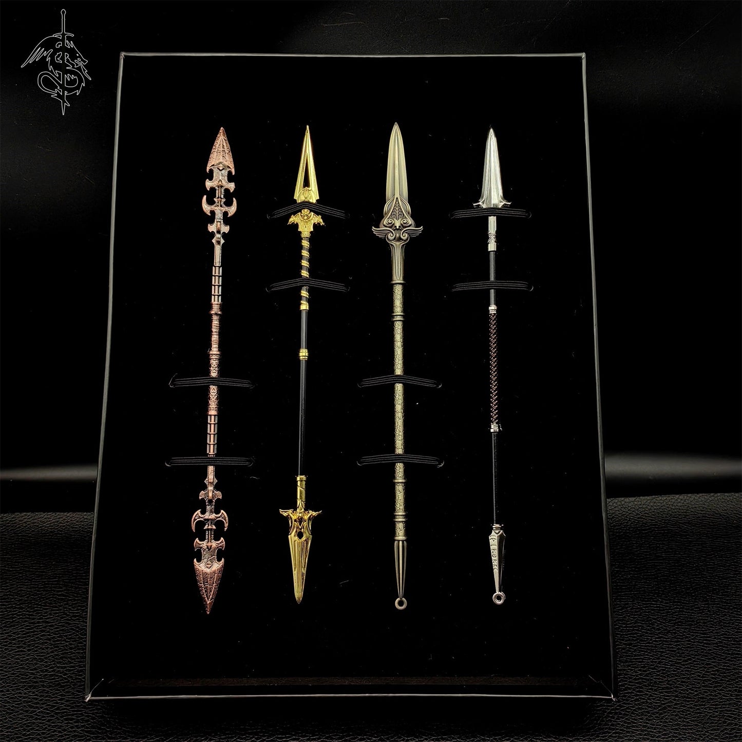 Hot Game Creed Middle Age Weapons 4 In 1 Gift Box