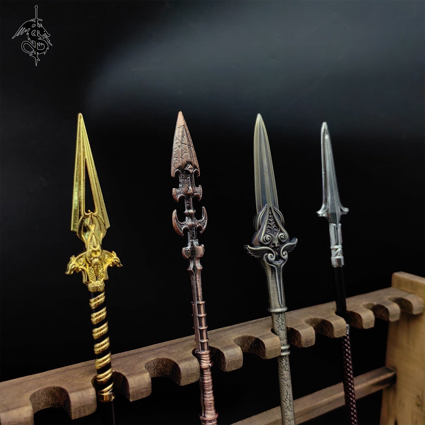 Hot Game Creed Middle Age Weapons 4 In 1 Gift Box