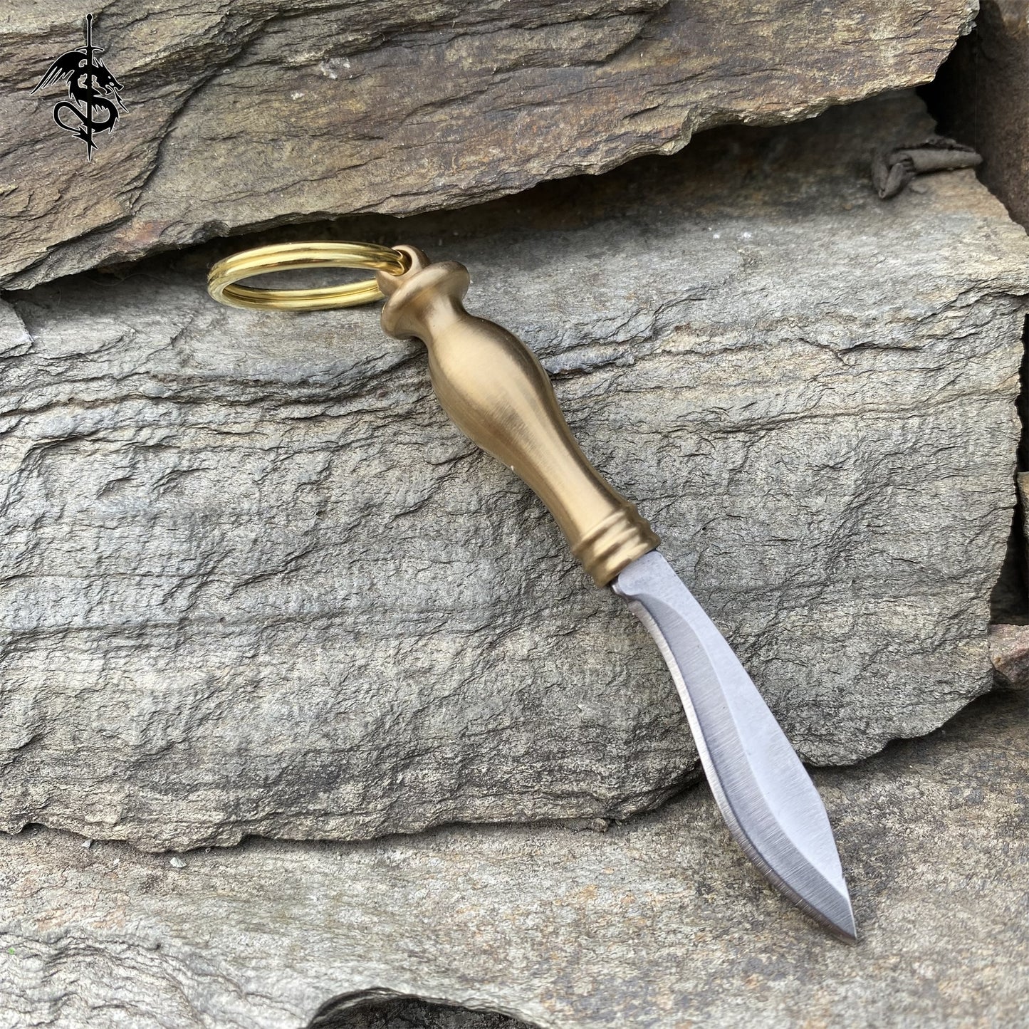 Brass Handle EDC Mini Nepal Pocket Knife