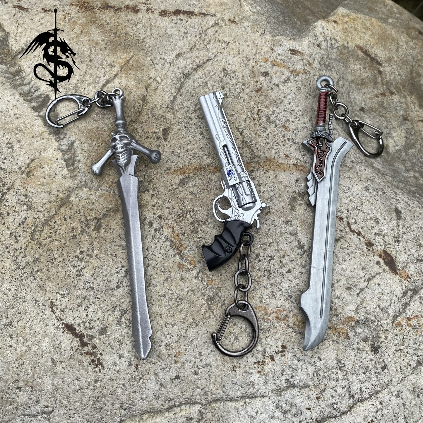 DMC4 Red Queen Sword Dante Rebellion Sword Metal Craft 30CM/11.8"