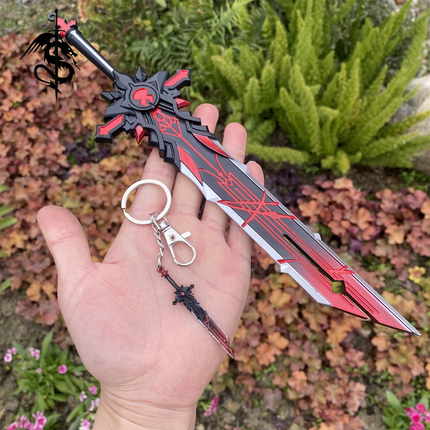 Diluc Wolf's Gravestone Great Sword 30CM/11.8"