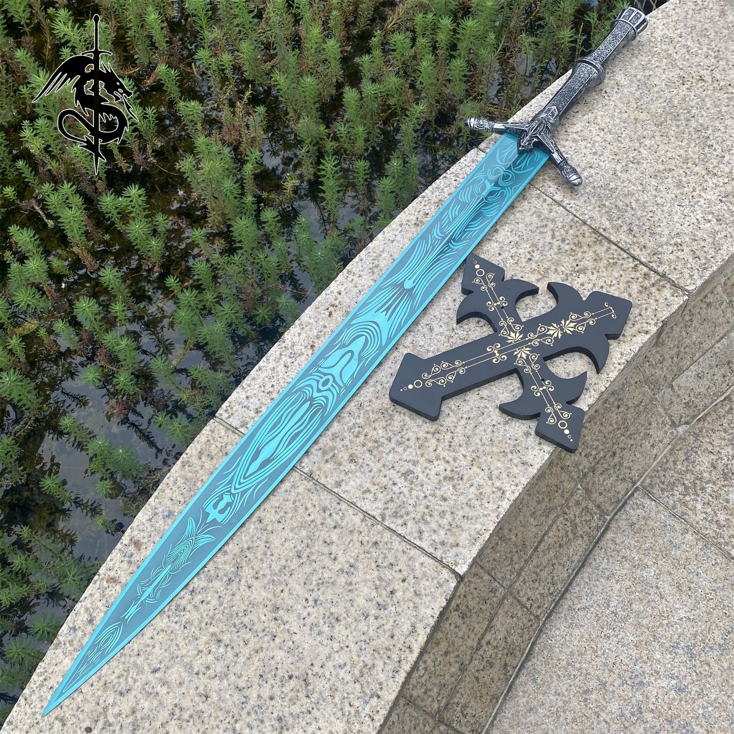 Holy Moonlight Sword Metal Replica 100CM/39.3"