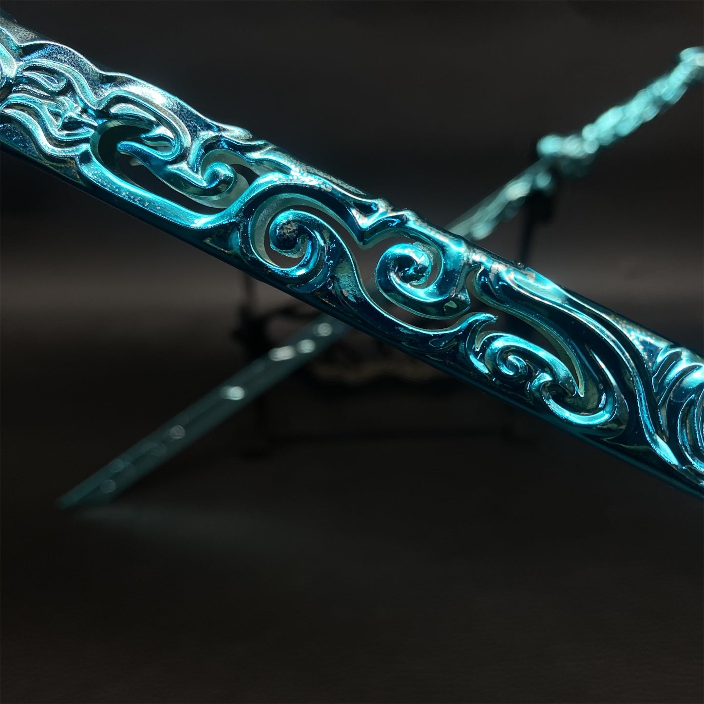 Kylin Zhang Cloud - Interspersed Shadow Sword Metal Mini Replica