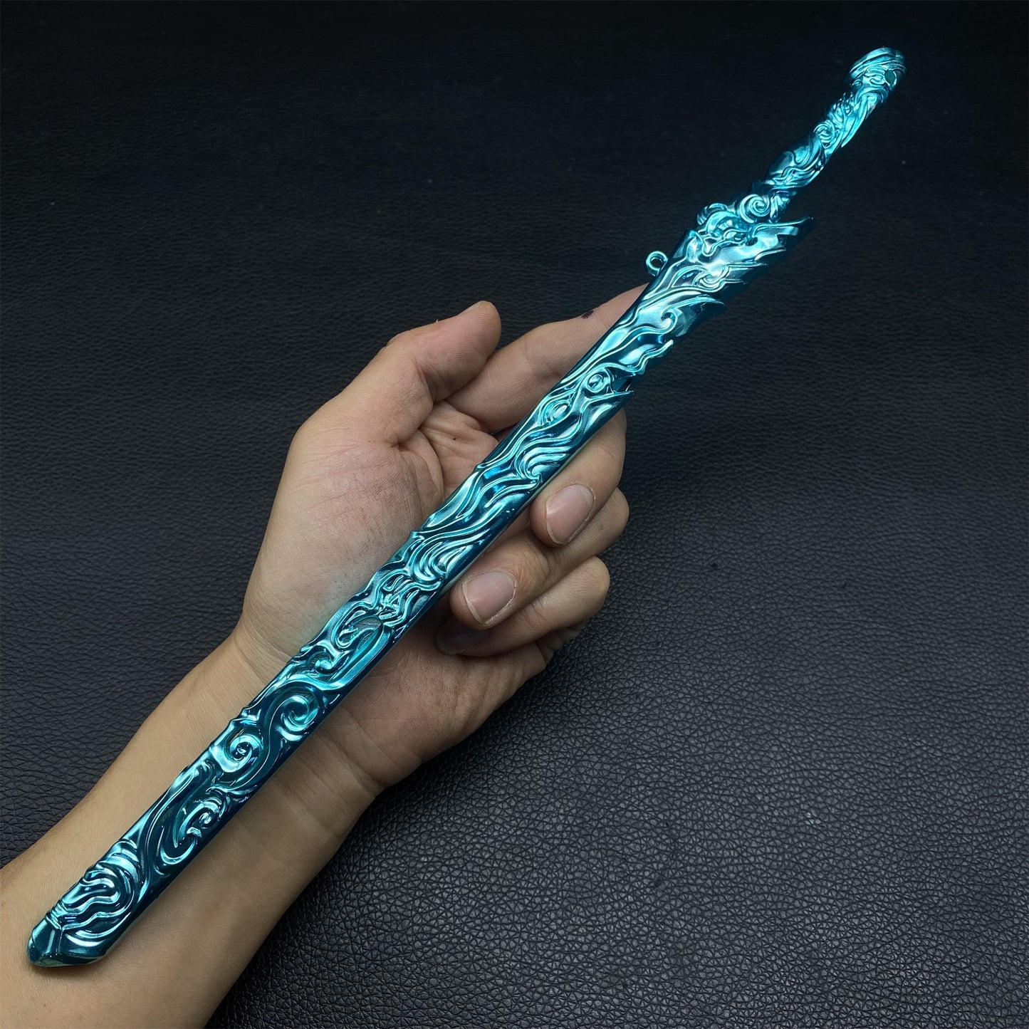 Kylin Zhang Cloud - Interspersed Shadow Sword Metal Mini Replica