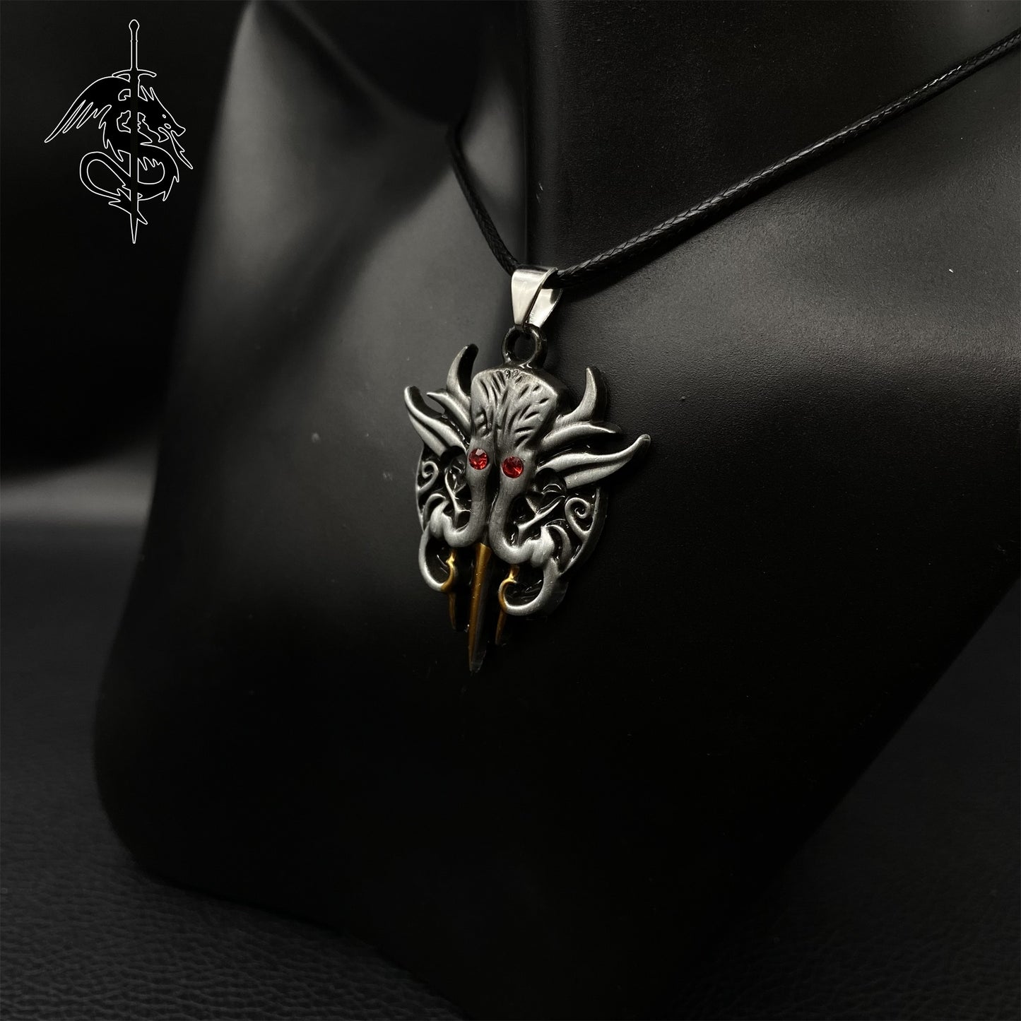 Baldur's Gate 3 Mind Flayer Necklace Baldur Gate Boss Keychain Jewelry