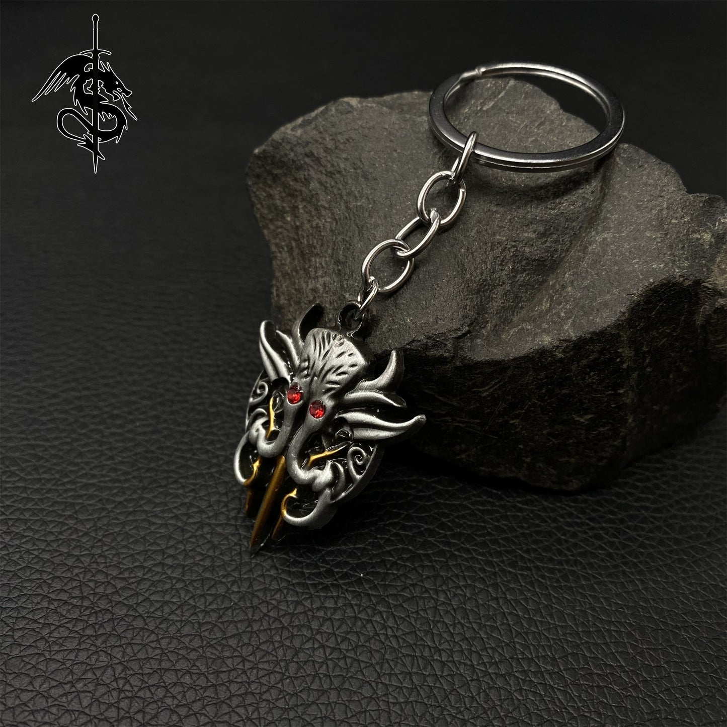 Baldur's Gate 3 Mind Flayer Necklace Baldur Gate Boss Keychain Jewelry