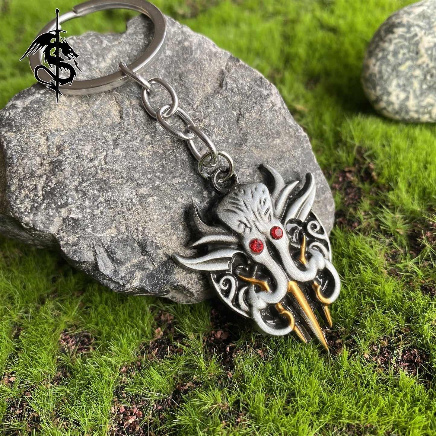 Baldur's Gate 3 Mind Flayer Necklace Baldur Gate Boss Keychain Jewelry