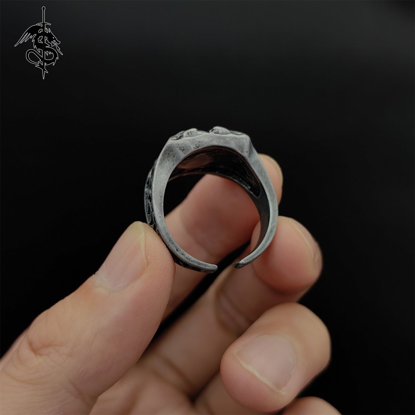 Hot Game Bloodbite Ring Alloy Open Ring