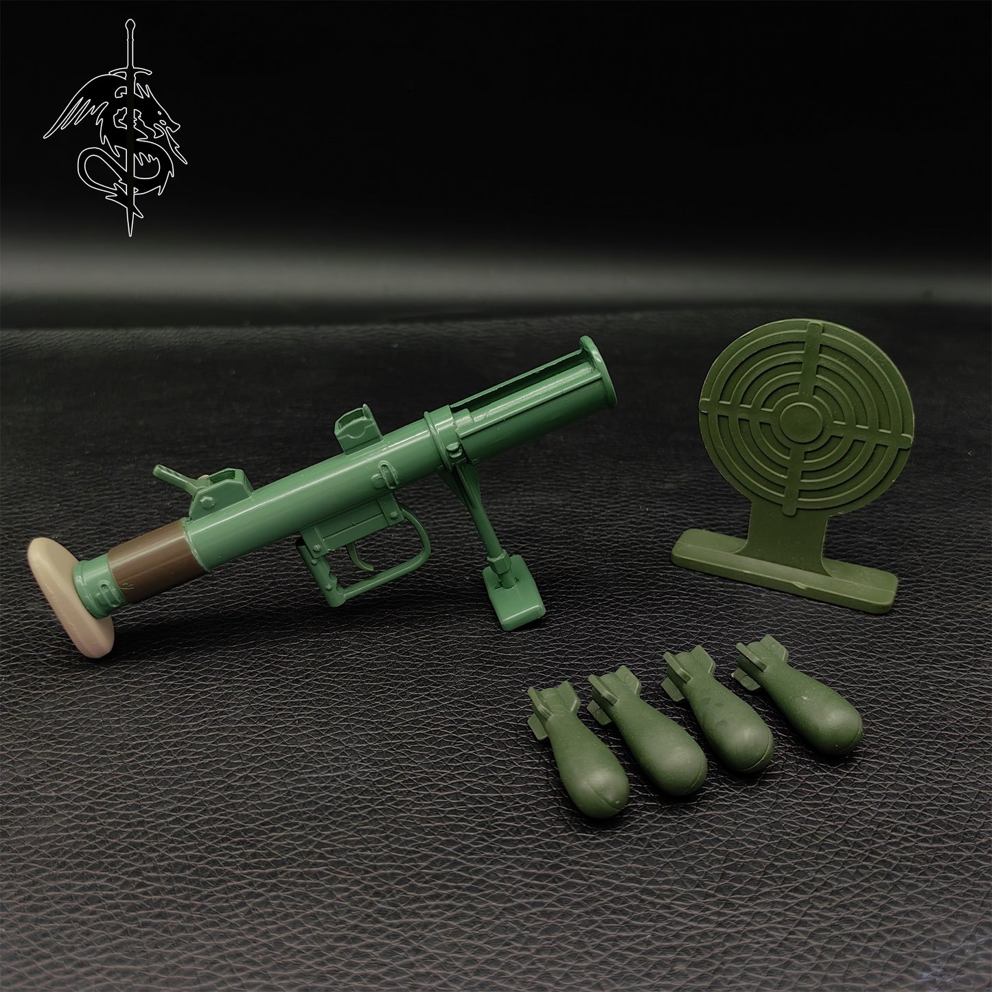 Tiny Metal PIAT Rocket Launcher British Infantry Anti-Tank Weapon