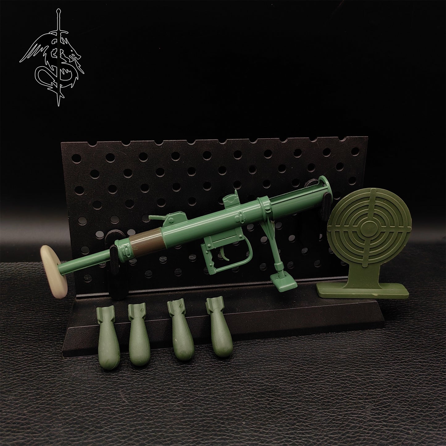 Tiny Metal PIAT Rocket Launcher British Infantry Anti-Tank Weapon