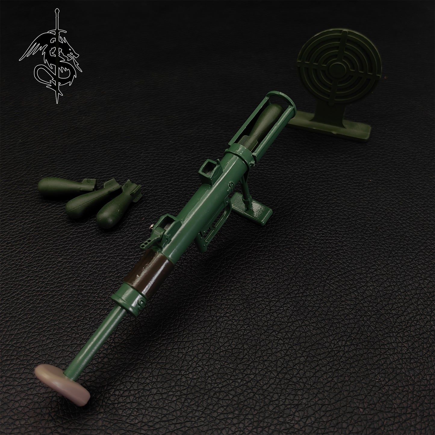 Tiny Metal PIAT Rocket Launcher British Infantry Anti-Tank Weapon