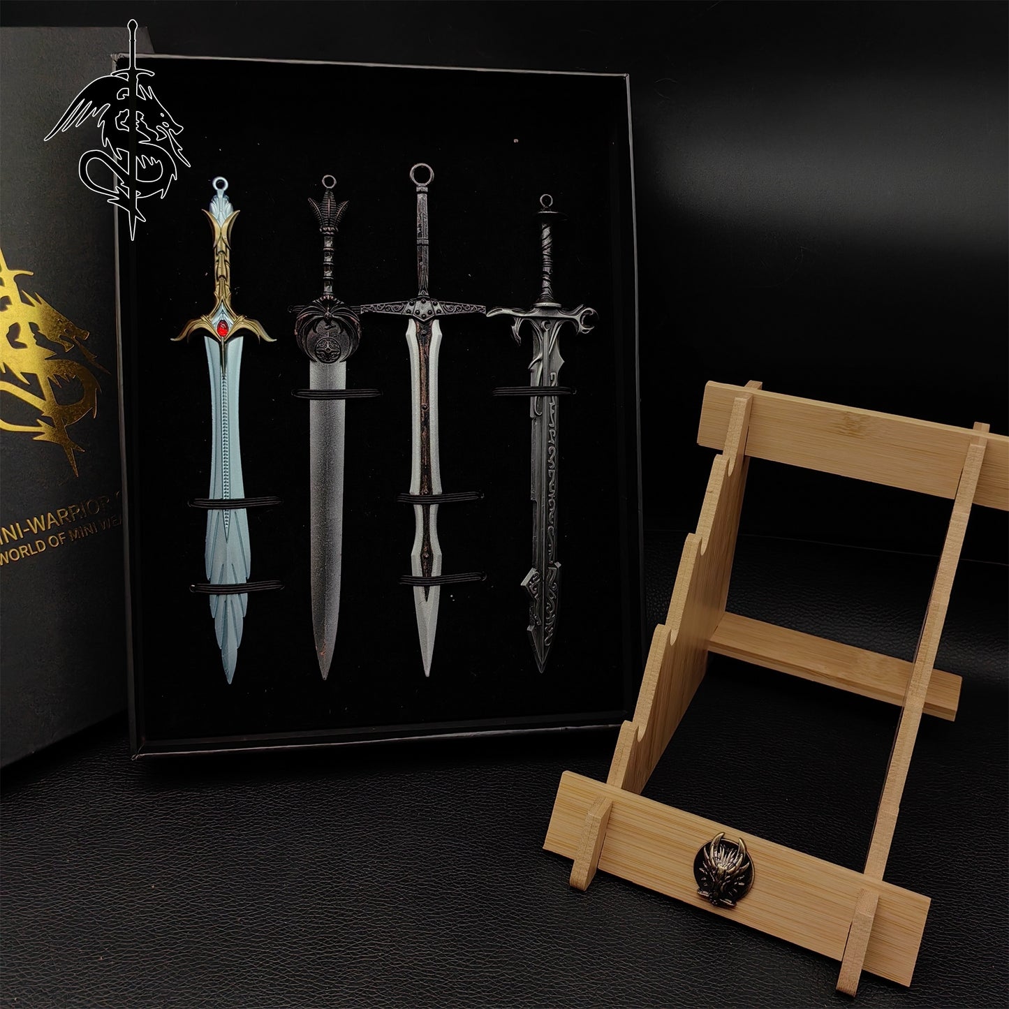 Top Special Swords Miniature 4 In 1 Gift Box