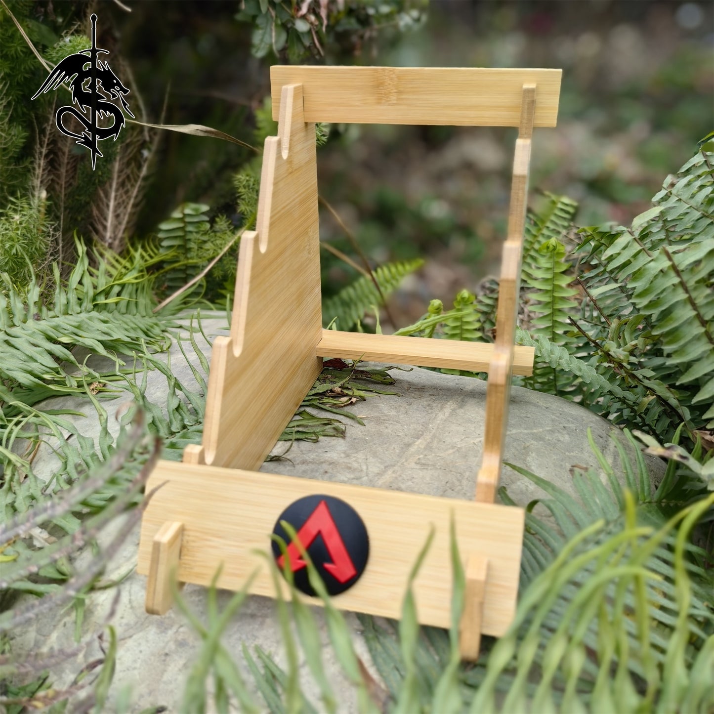 Bamboo Wood 4-layer Heirloom Display Holder