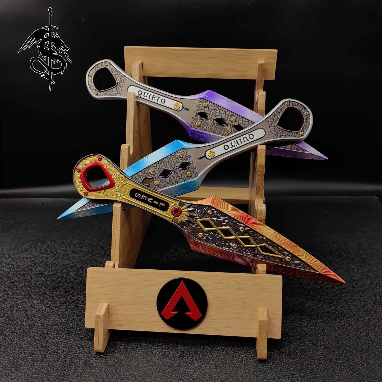 Bamboo Wood 4-layer Heirloom Display Holder