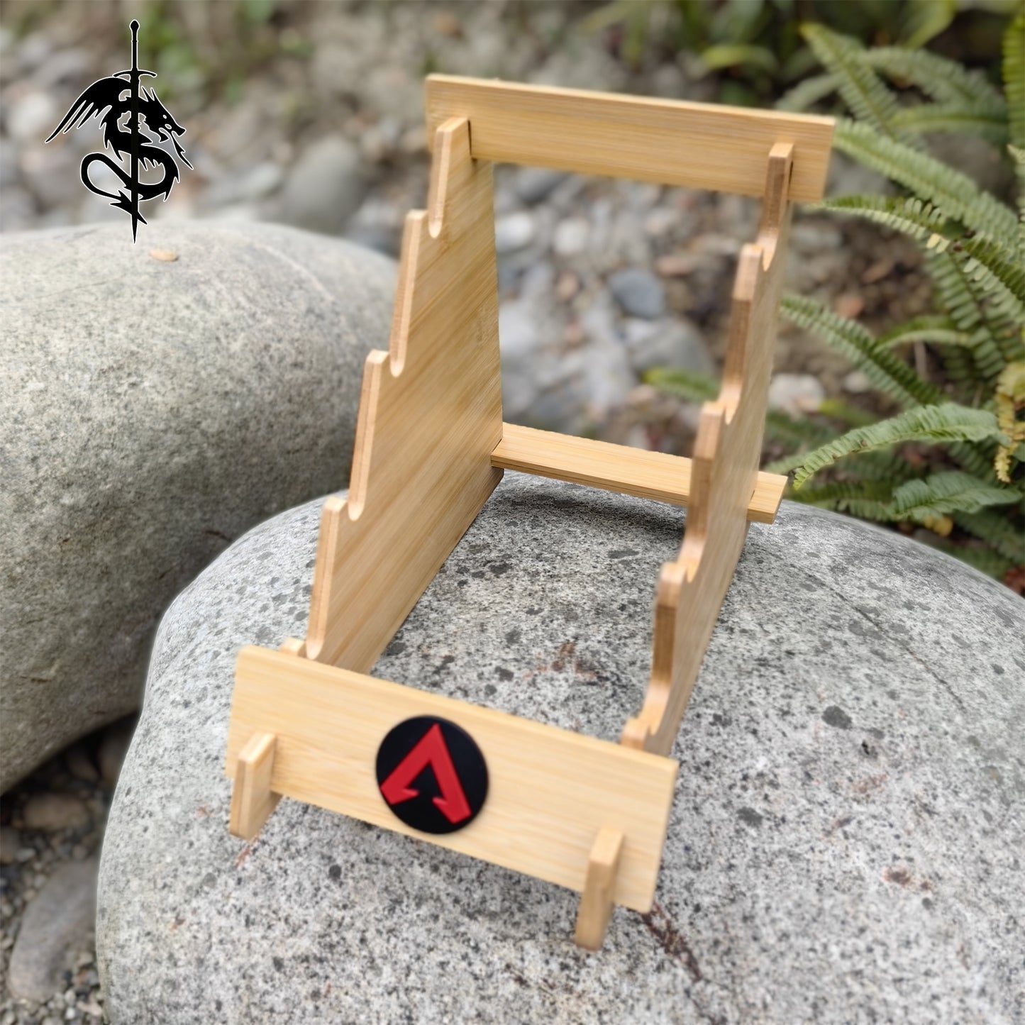 Bamboo Wood 4-layer Heirloom Display Holder