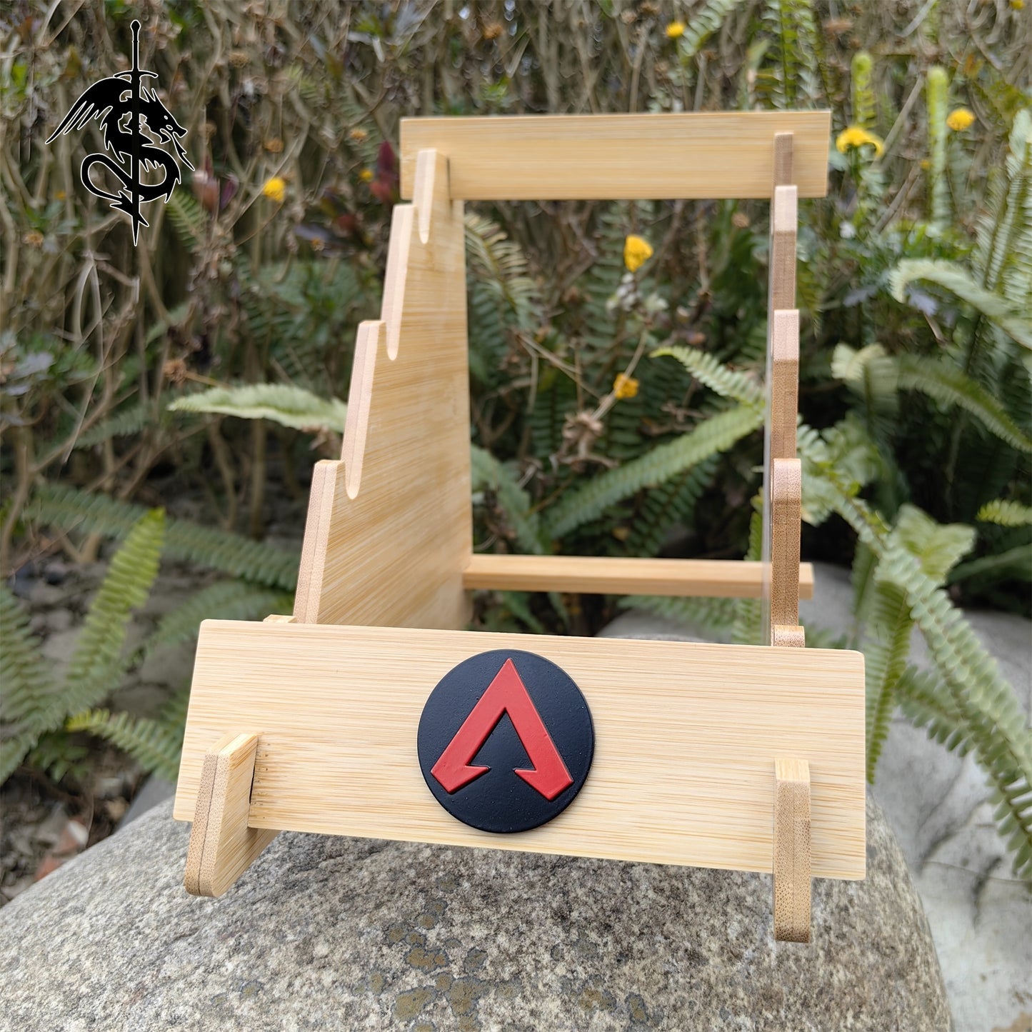 Bamboo Wood 4-layer Heirloom Display Holder