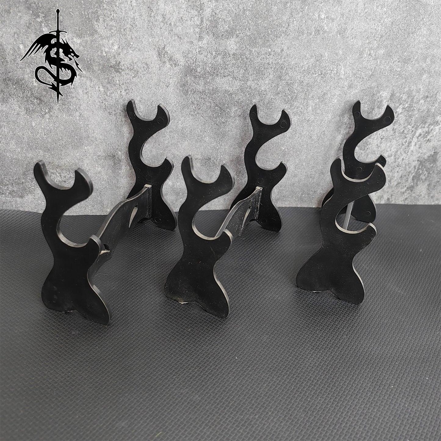 2-Layer Plactic Display Holder Small Swords Display Stand