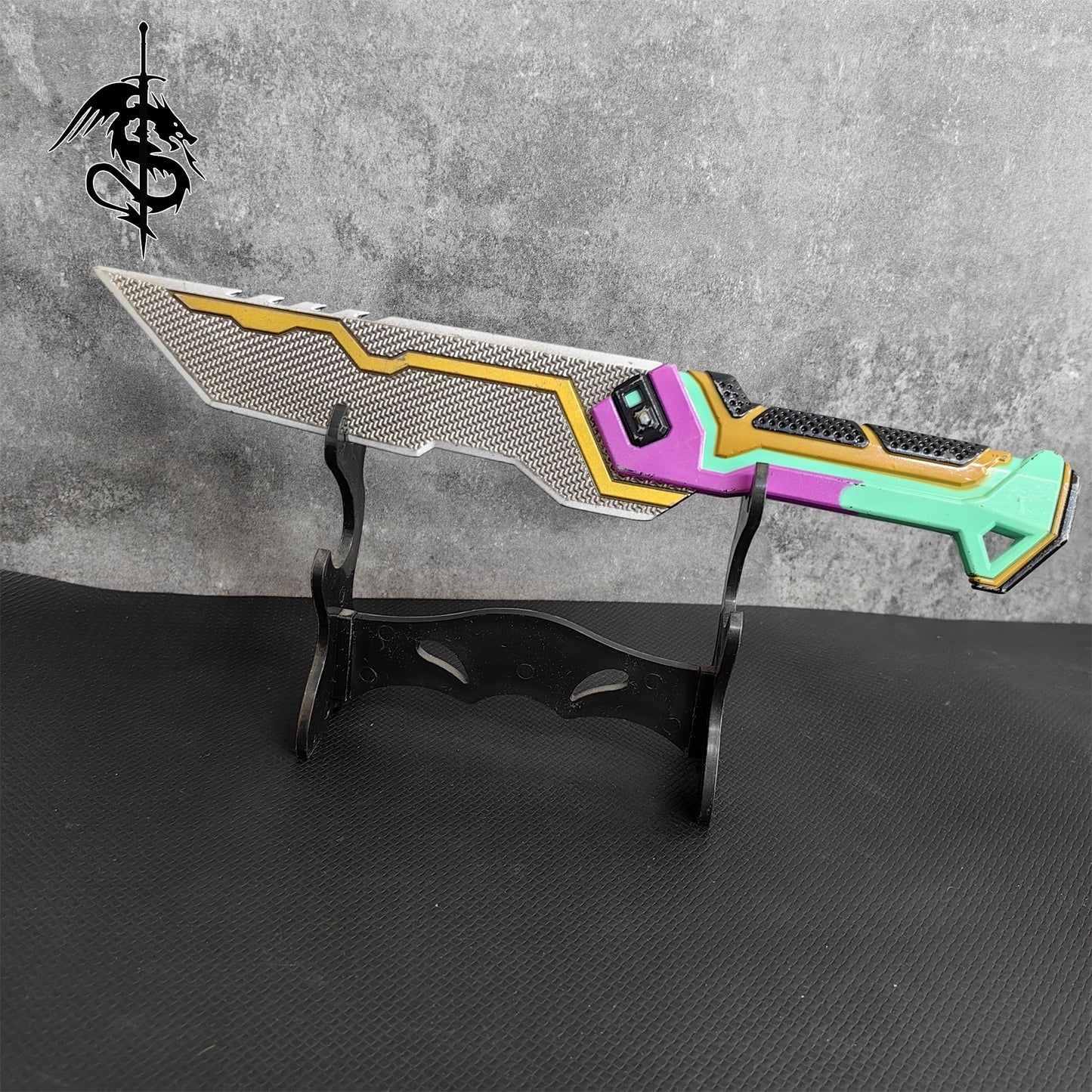 2-Layer Plactic Display Holder Small Swords Display Stand