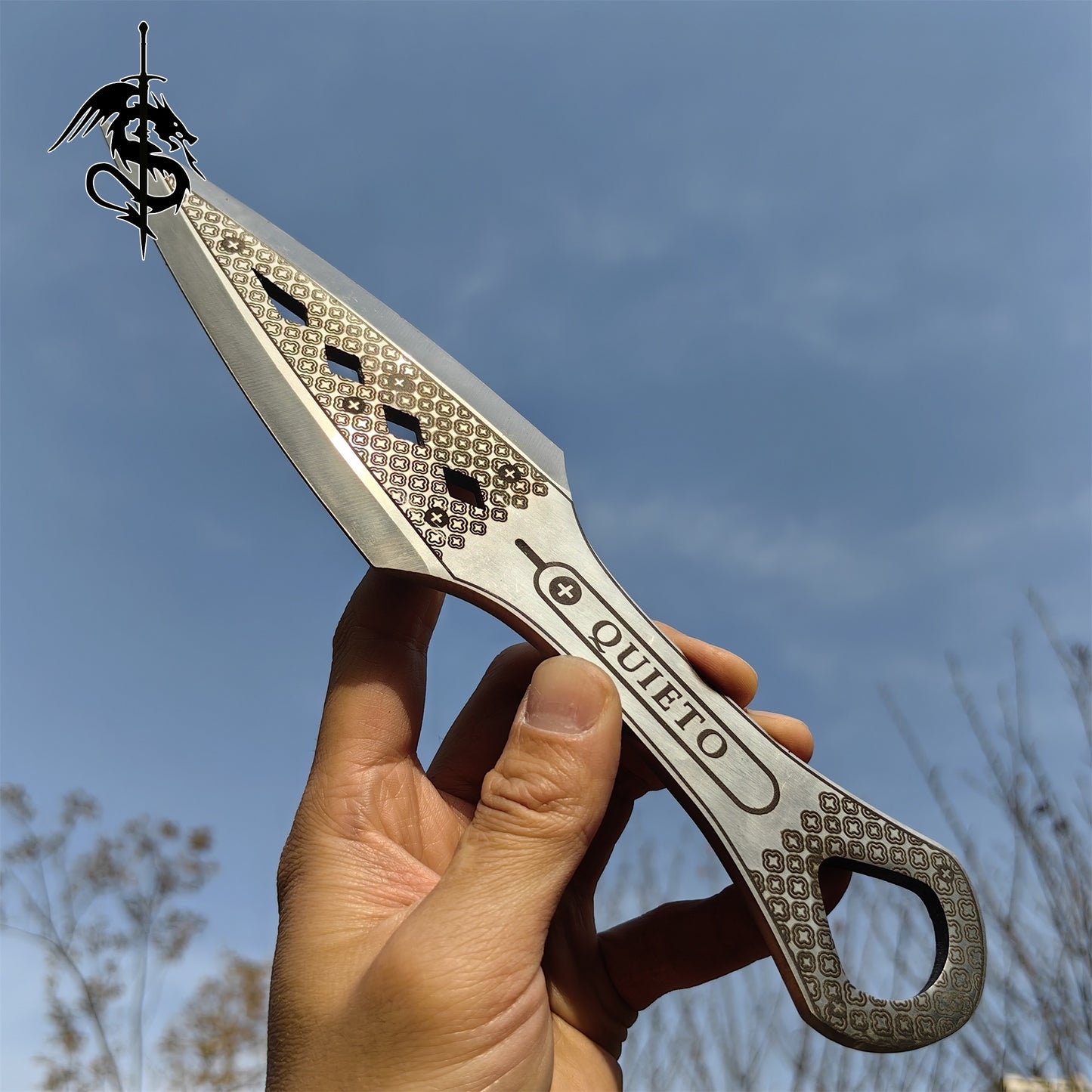 Hand-Forged Steel 1:1 Wraith Heirloom Kunai