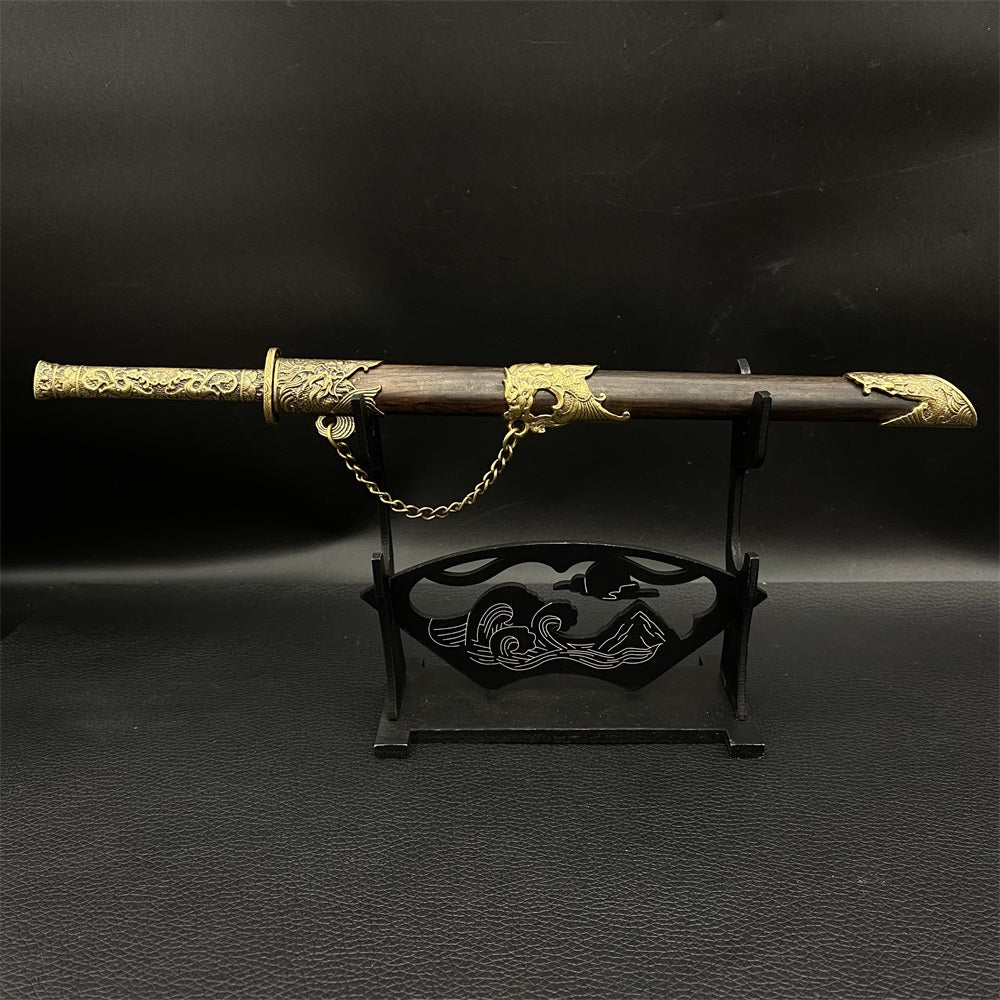 Hand-Forged Steel Mini Tang Sword 27cm/10.6"