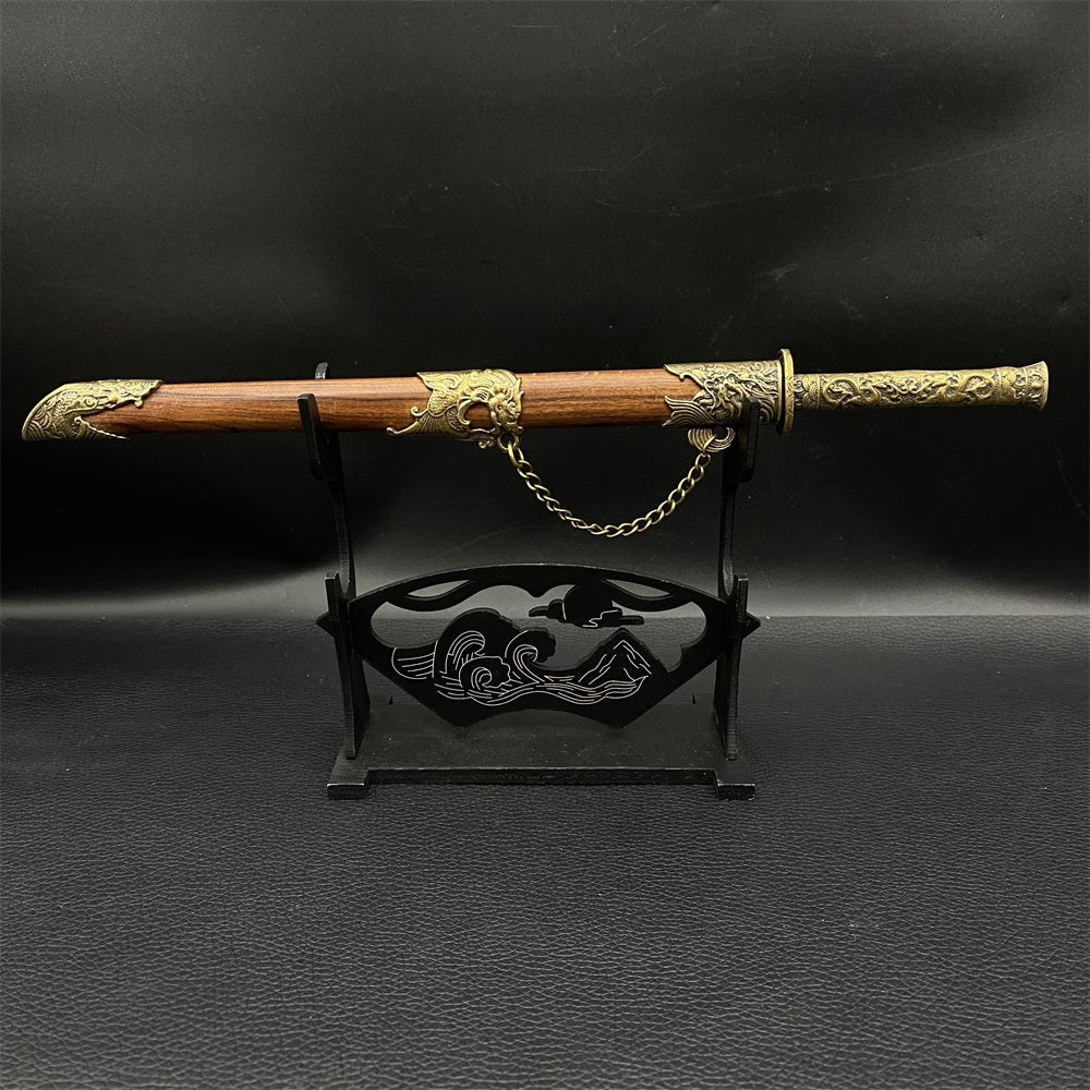 Hand-Forged Tang Sword Classic Tiny Sword Miniature