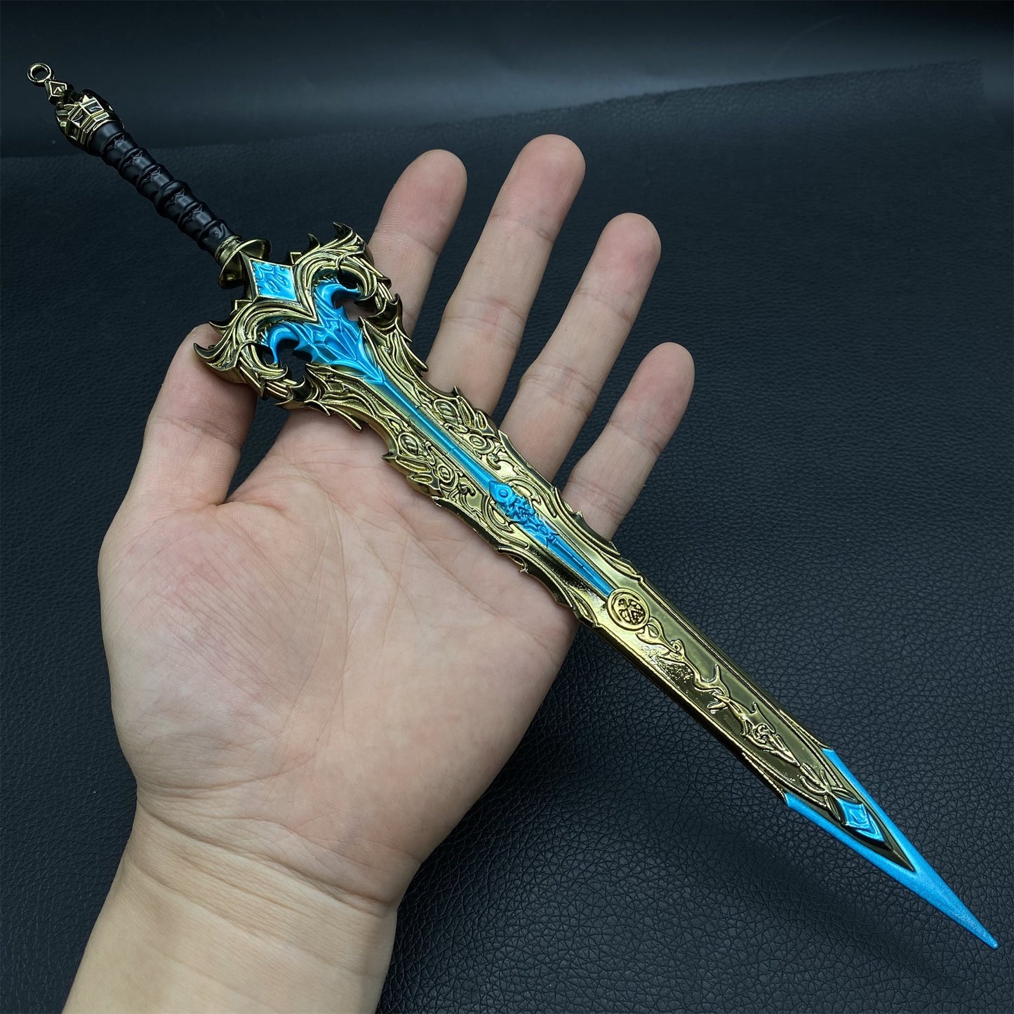 Film Peripheral Mini Green Cloud Sword Metal Replica