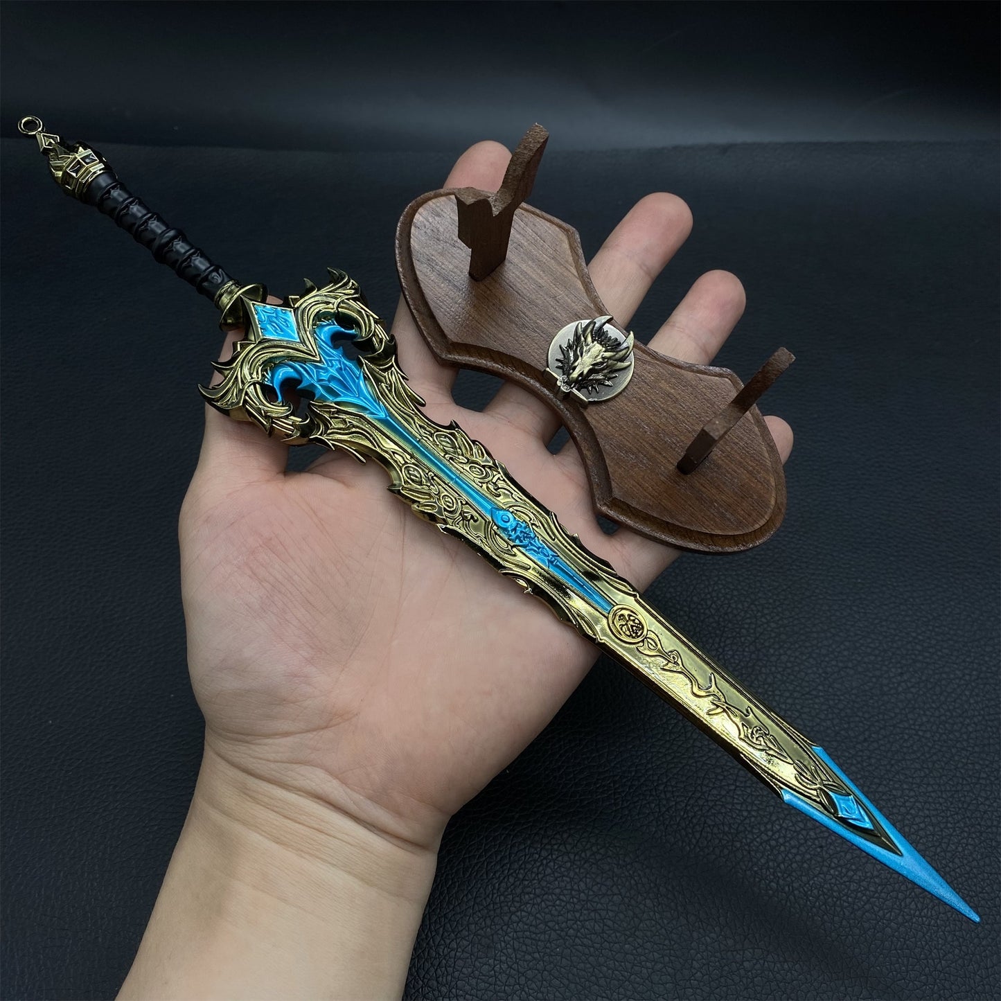 Film Peripheral Mini Green Cloud Sword Metal Replica