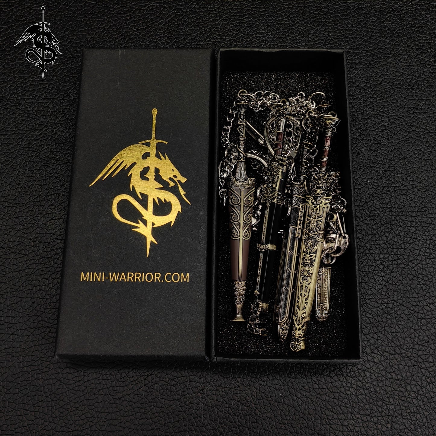 The Investiture of The Gods Mini Swords keychain 5 In 1 Pack