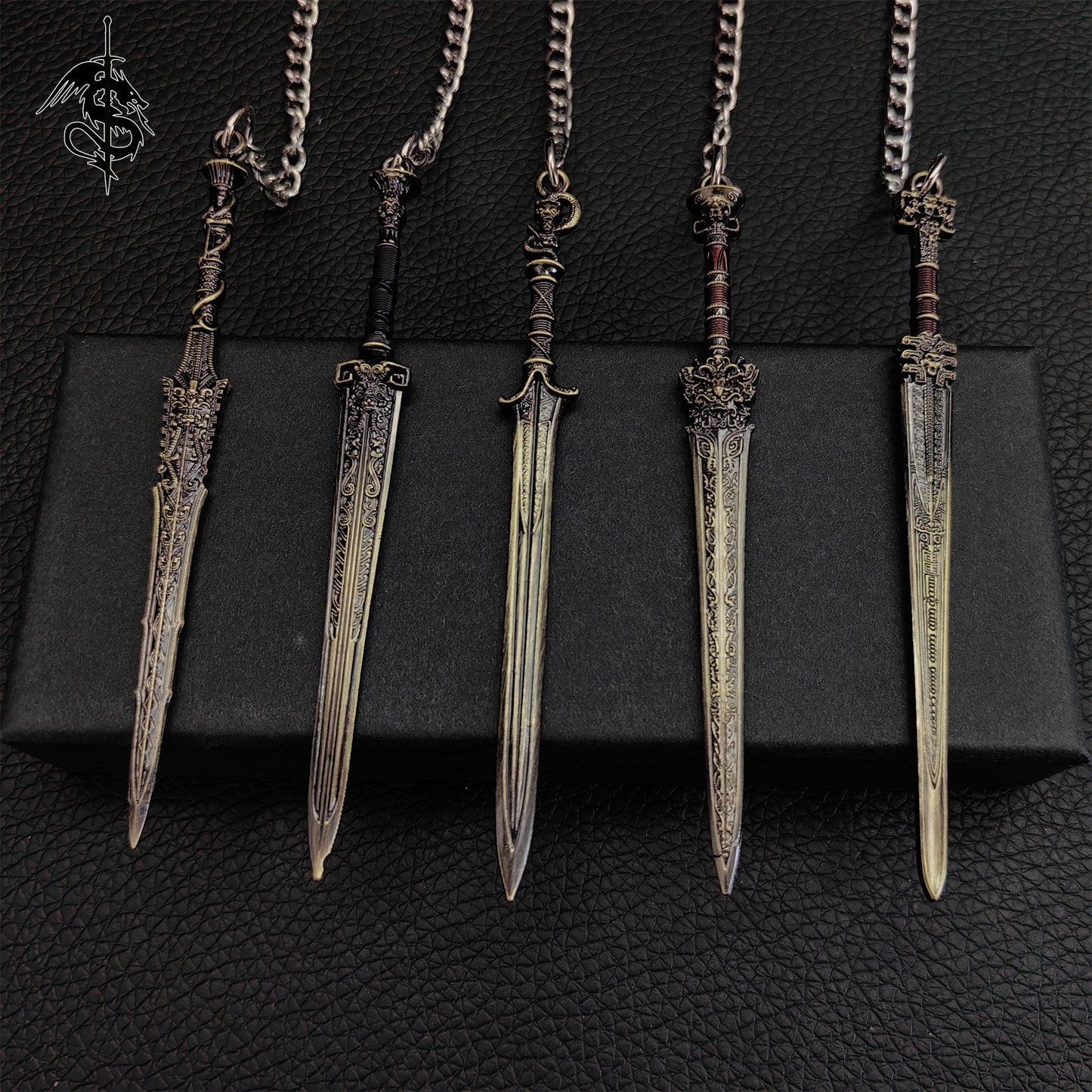 The Investiture of The Gods Mini Swords keychain 5 In 1 Pack