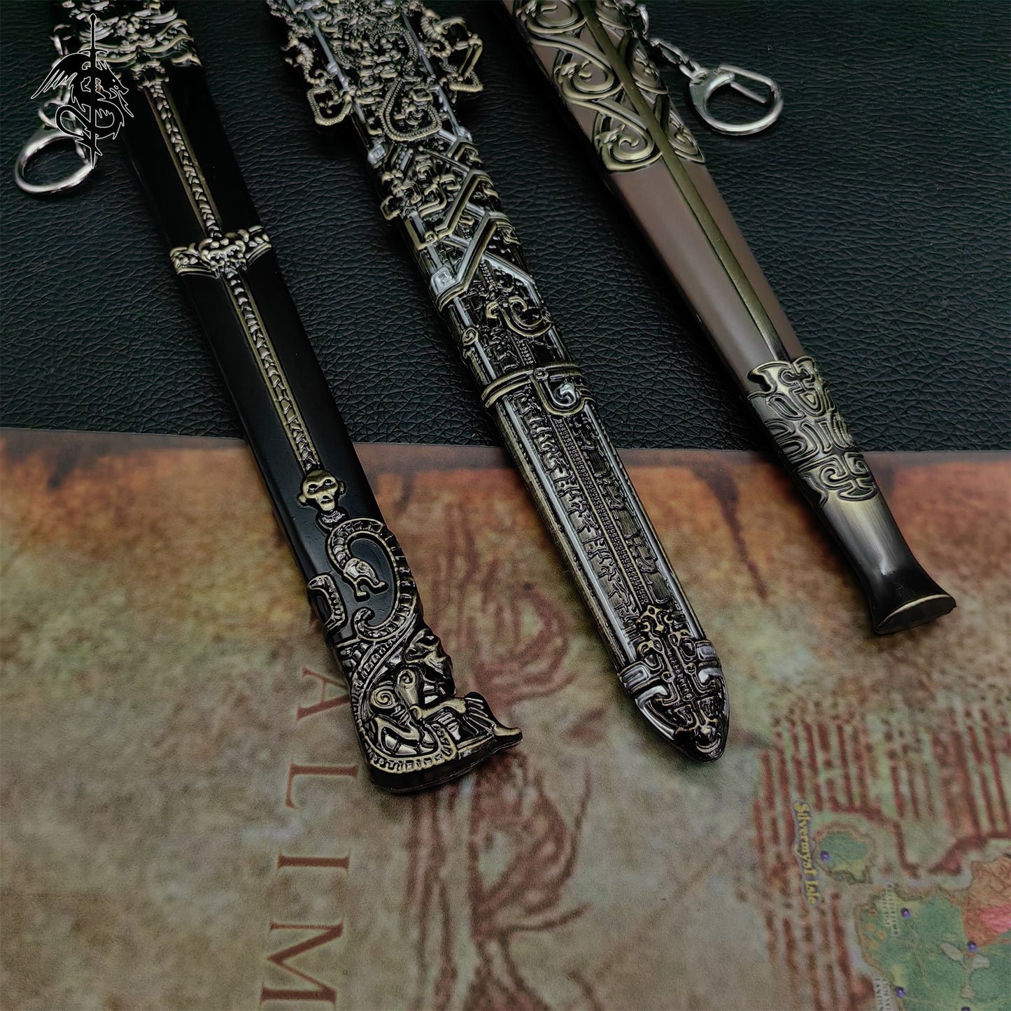 The Investiture of The Gods Metal Swords 3 In 1 Pack