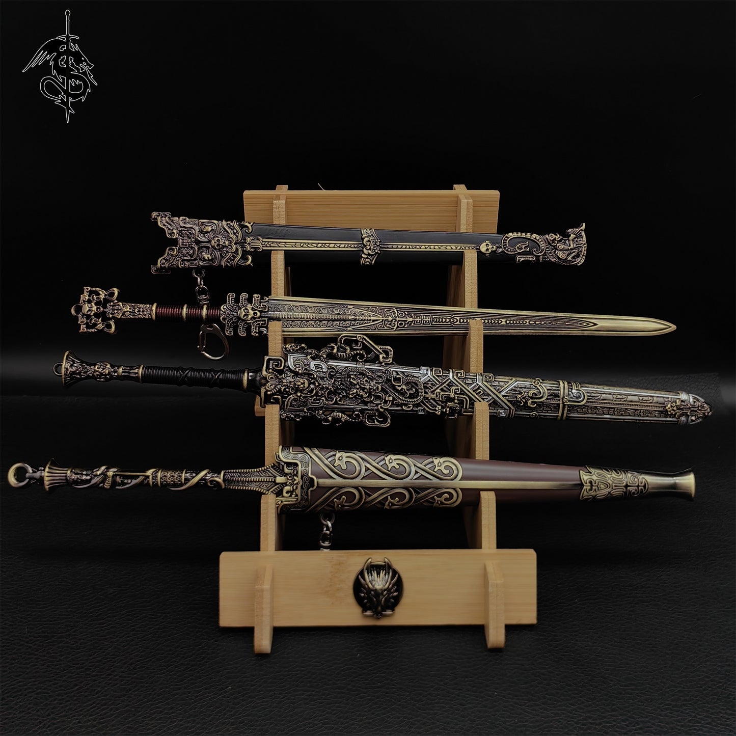 The Investiture of The Gods Metal Swords 3 In 1 Pack