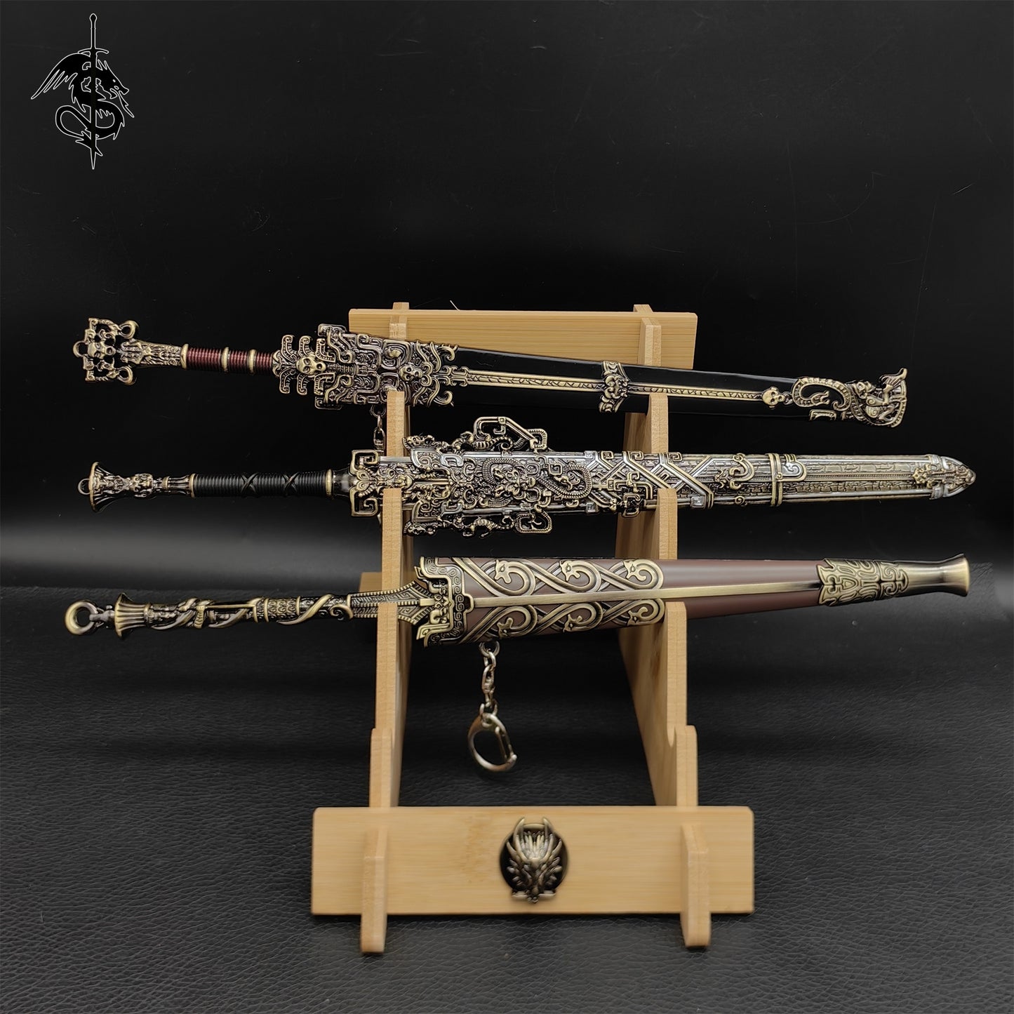 The Investiture of The Gods Metal Swords 3 In 1 Pack