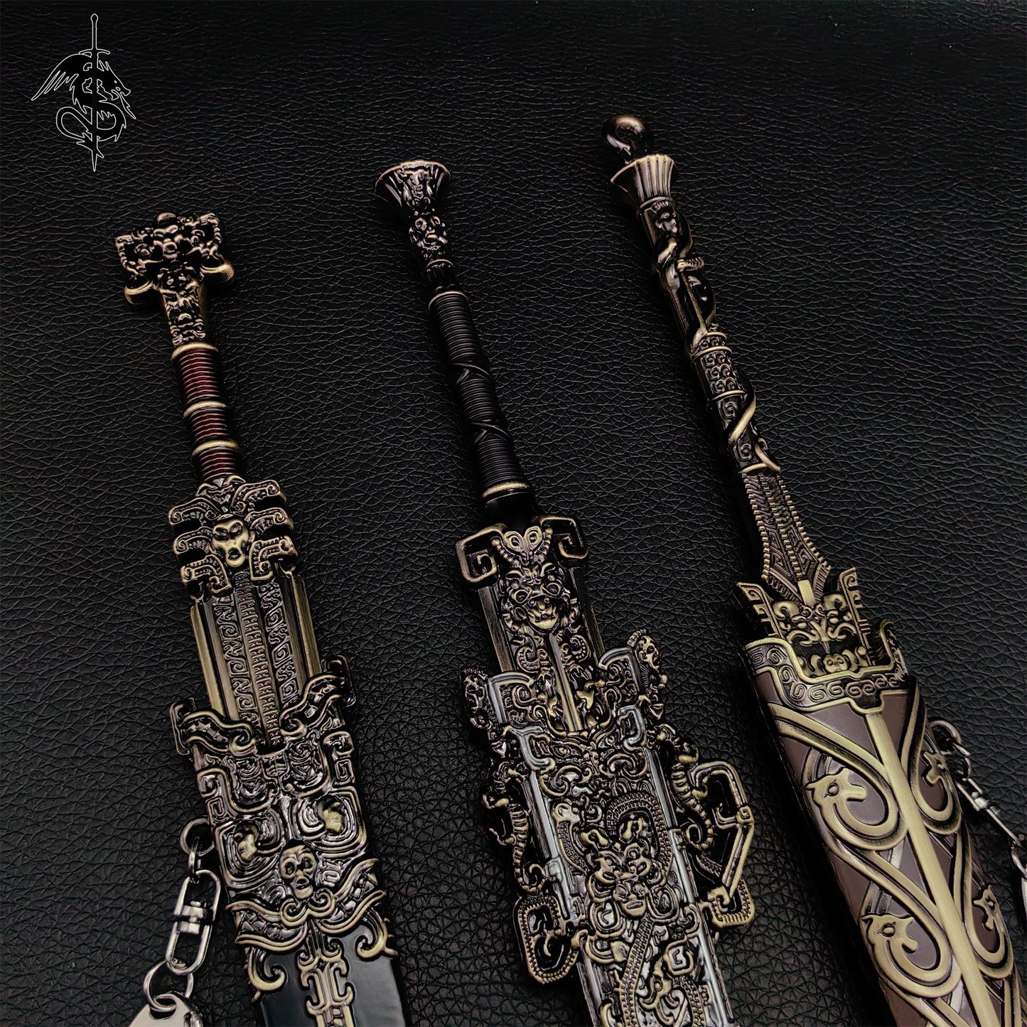 The Investiture of The Gods Metal Swords 3 In 1 Pack