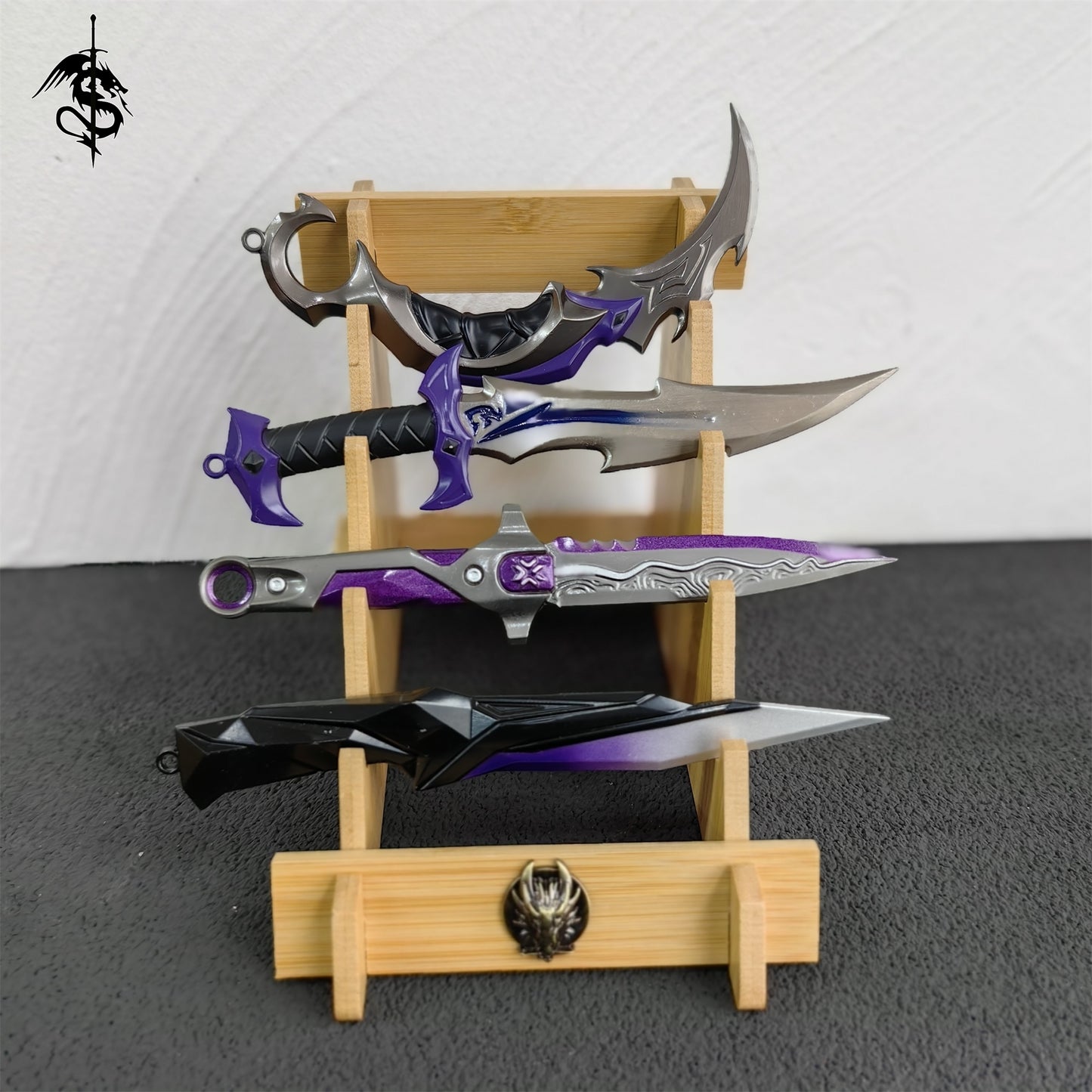 Mini Game Props Metal Replica 4 In 1 Gift Box For Collection