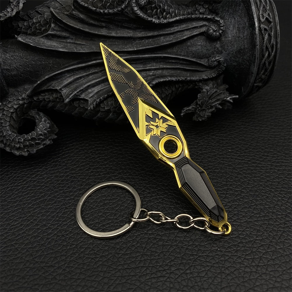Metal Champions Kunai Keychain Replica