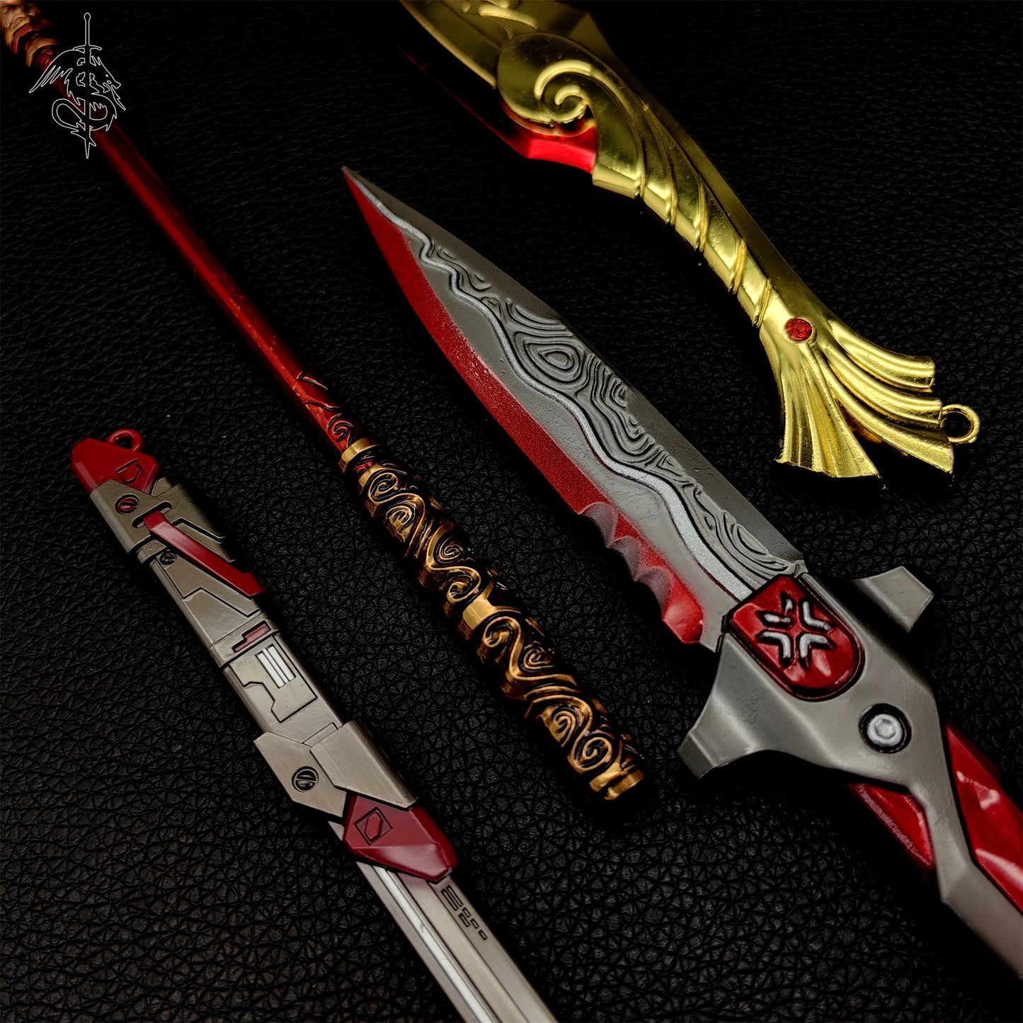 Game Metal Weapons Creative Gift Box 4 In 1 Pack