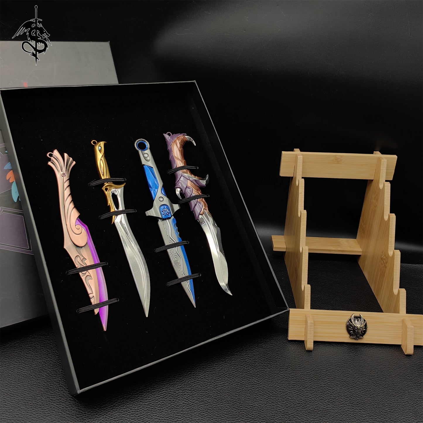 Sovereign Sword Elderflame Dagger VCT Knife Ignite Fan 4 In 1 Box