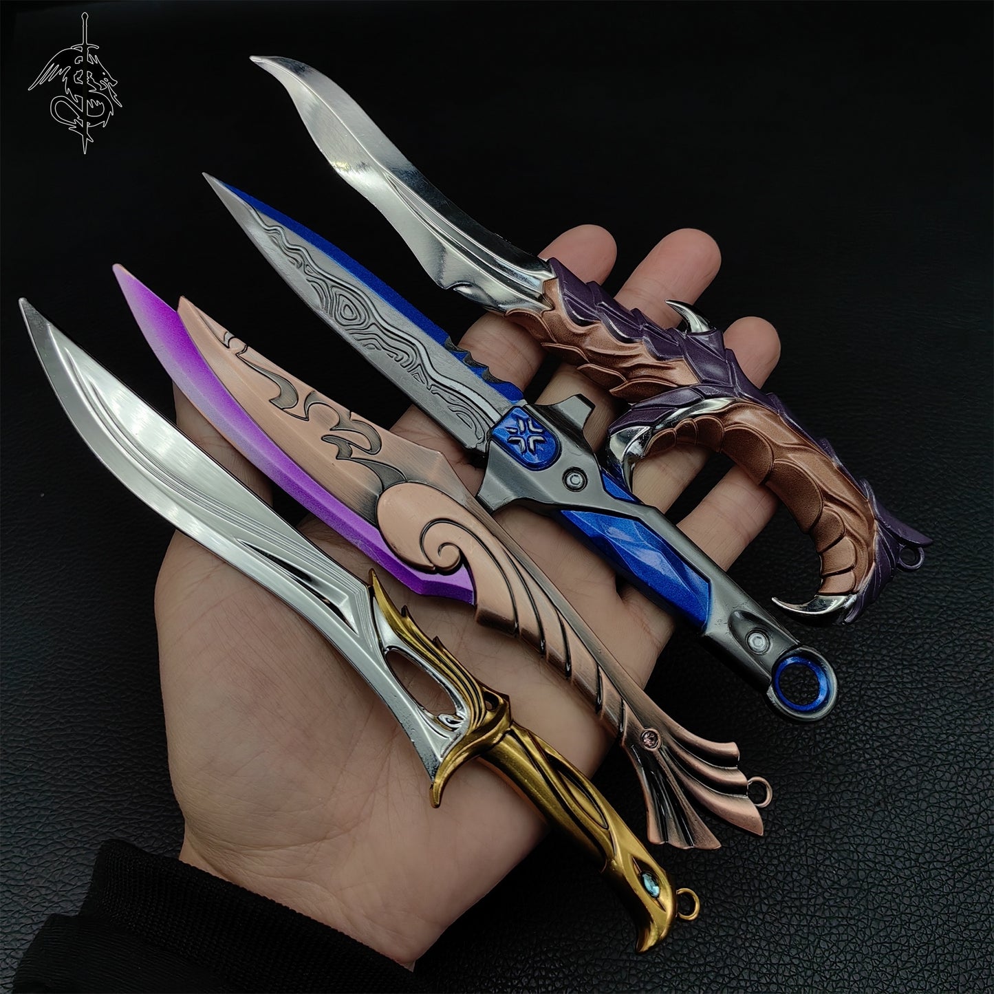 Sovereign Sword Elderflame Dagger VCT Knife Ignite Fan 4 In 1 Box