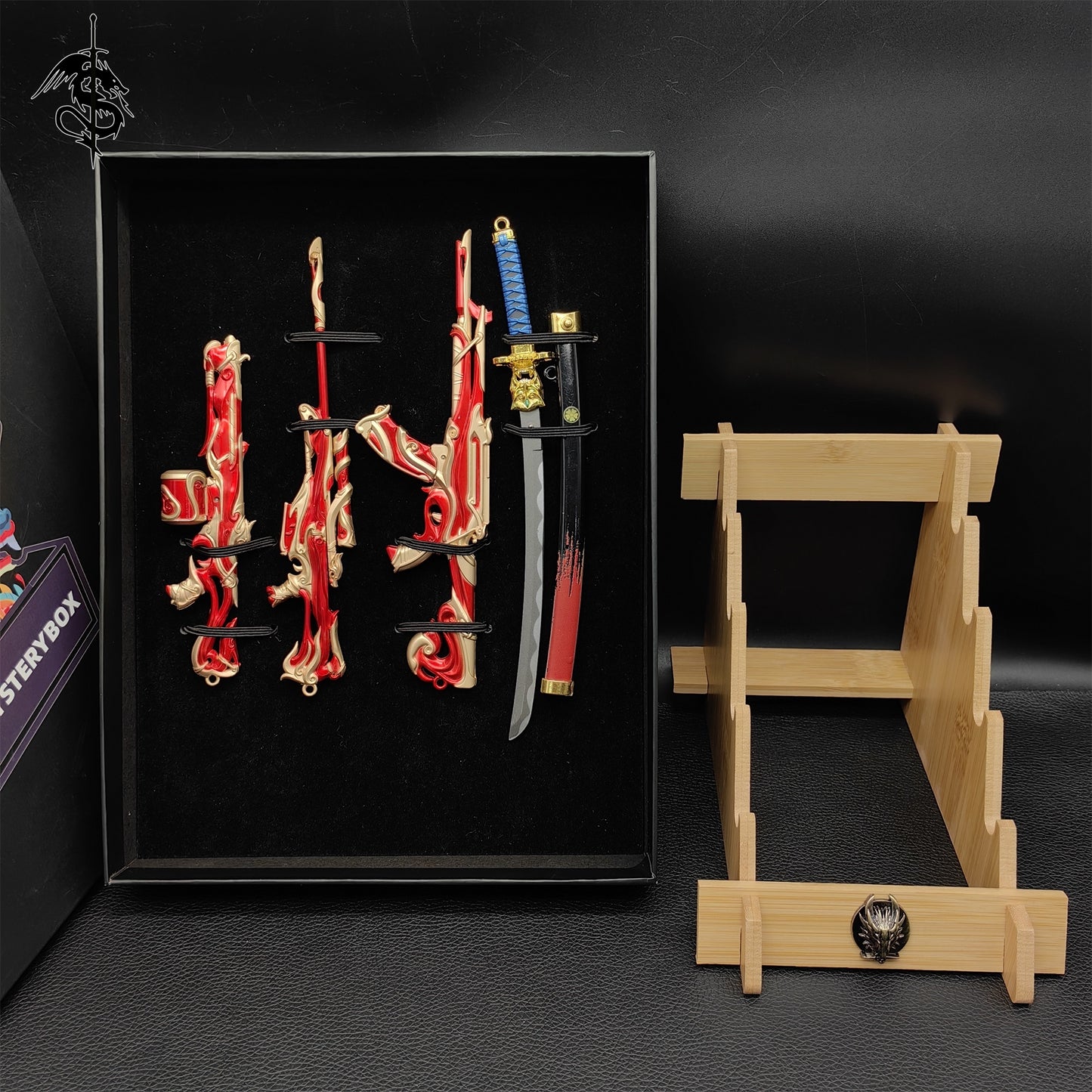Imperium Skin Game Weapon Metal Replica 4 In 1 Gift Box