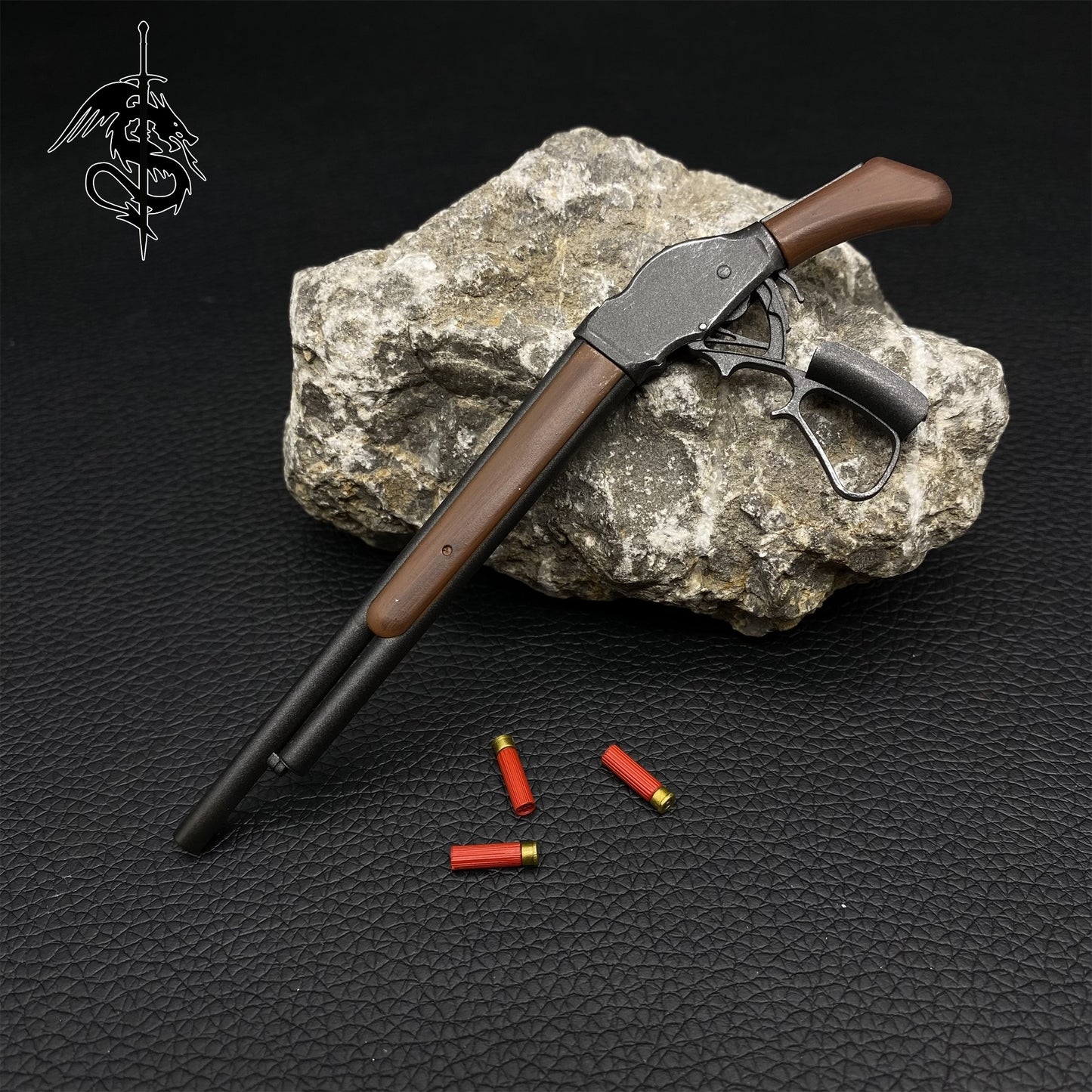 Tiny M1887 Lever Action Shotgun One-Sixth Terminator T-800 Robot Figure